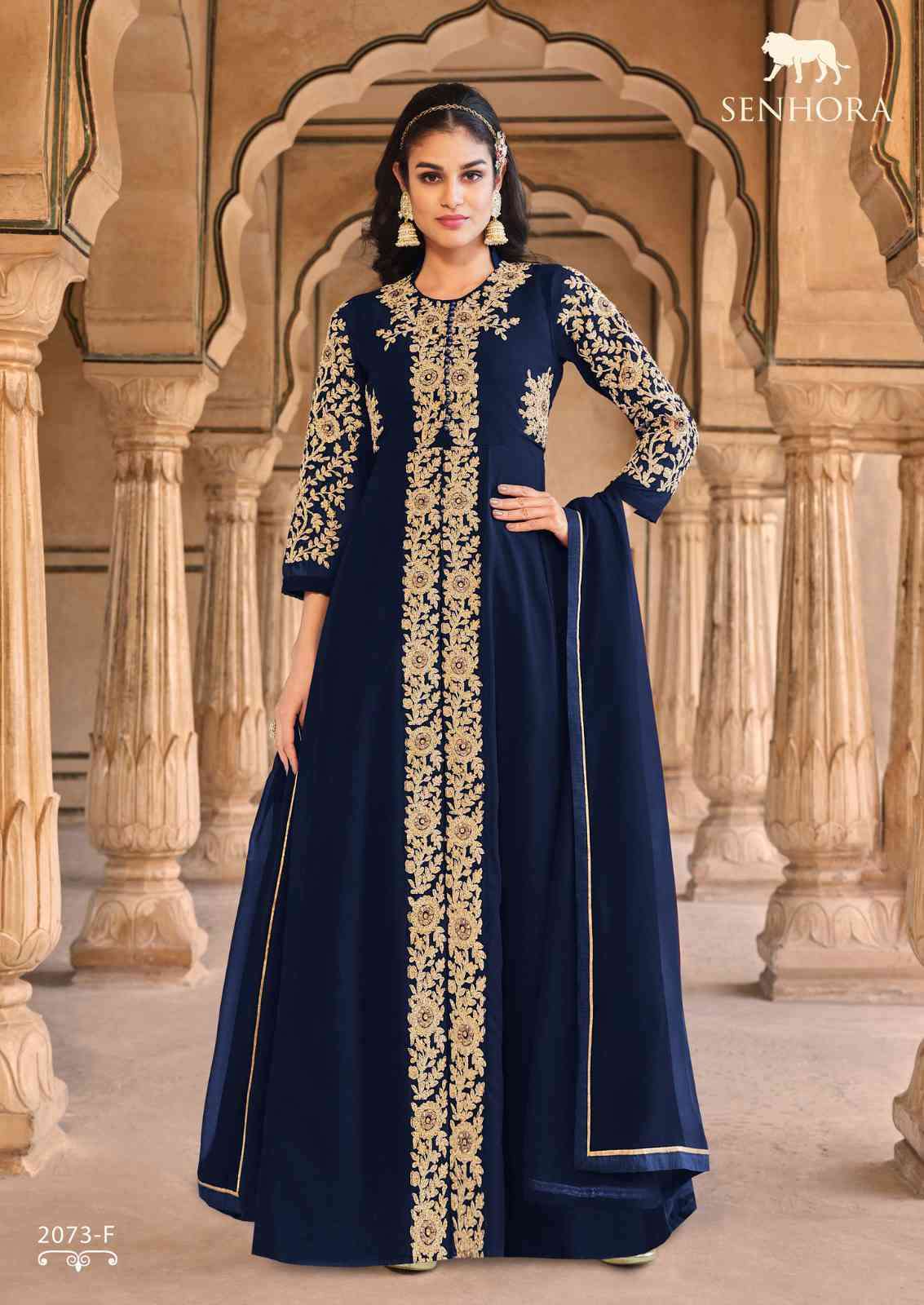Heavy Soft Silk Party Wear Readymade Gown Style Salwar Kameez at Rs 1395 in  Surat
