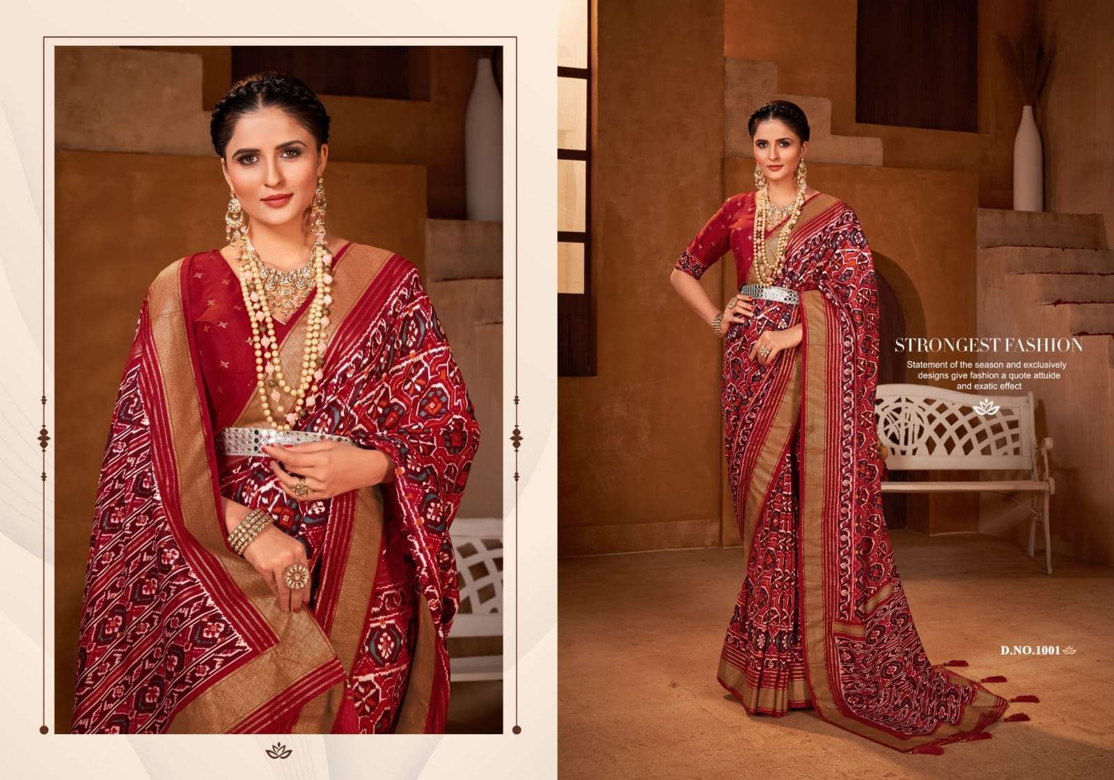 SHUBH SHREE CREATION PRESENTS NAYANTHARA VELVET FOIL TOUCH EXCLUSIVE DESIGNER SAREES CATALOG WHOLESAALER AND EXPORTER IN SURAT 