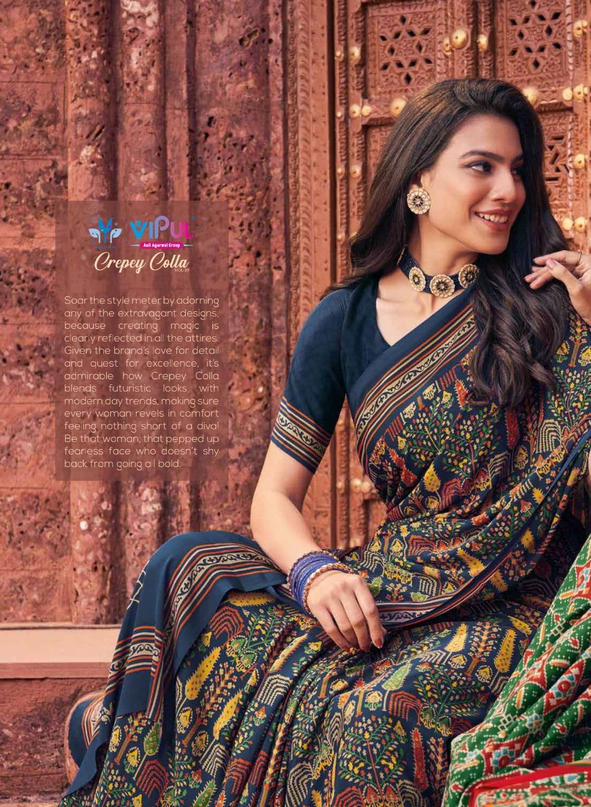 VIPUL TIMELESS TREASURES SAREES | vipul saree catalogue 2019