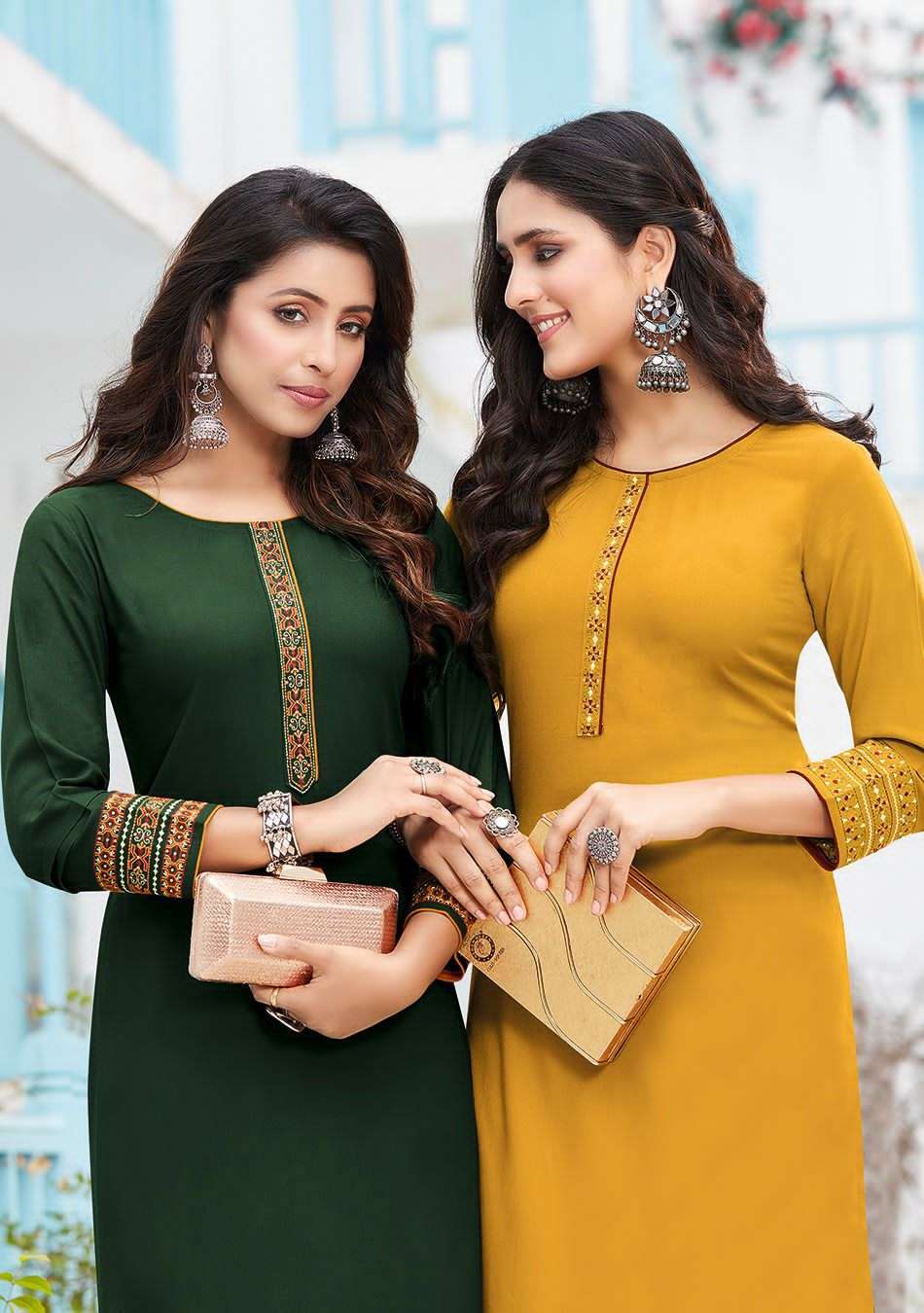 LADIES FLAVOUR PRESENTS SERENA VOL-9 DESIGNER DAILY WEAR KURTIS CATALOG WHOLESALER AND EXPORTER IN SURAT 