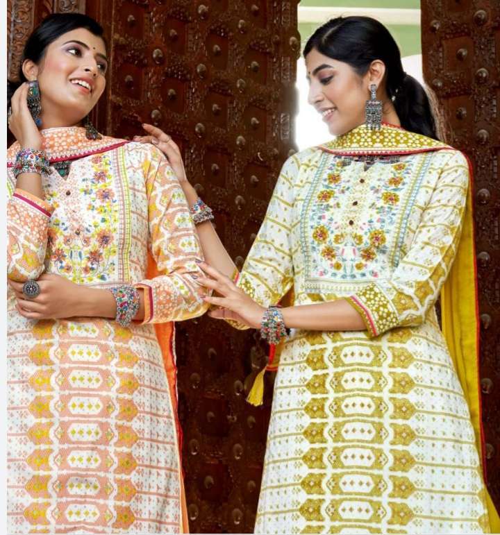 RANGOON PRESENTS TITLEE READYMADE AMAZING PRINTED LEHENGA STYLE SALWAR SUITS CATALOG WHOLESALER AND EXPORTER 