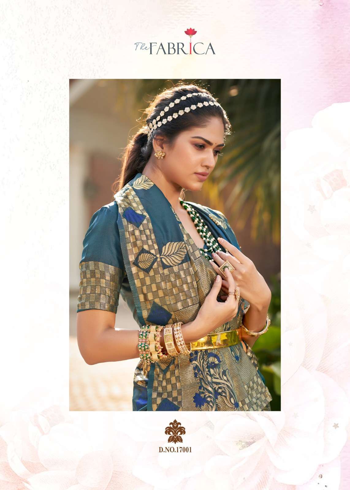 The fabrica presents Saga soft silk jacquard zari work sarees catalog wholesaler and exporters 