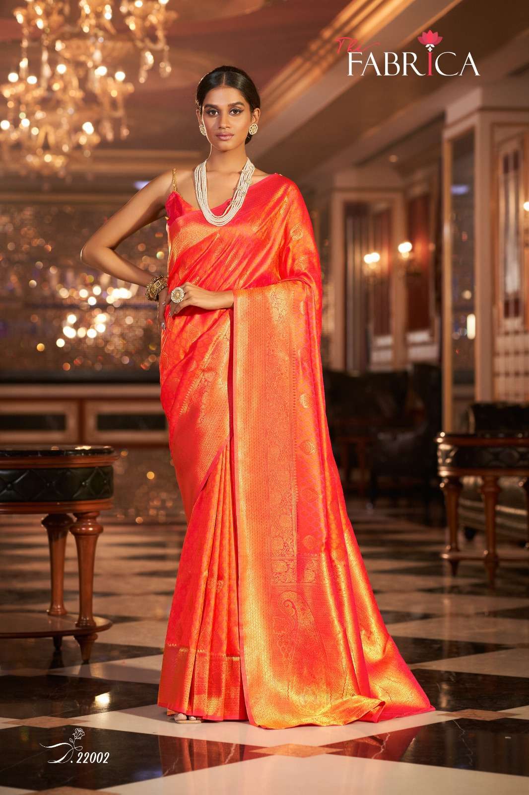 The fabrica presents Swarna Weaving silk sarees catalog collection 