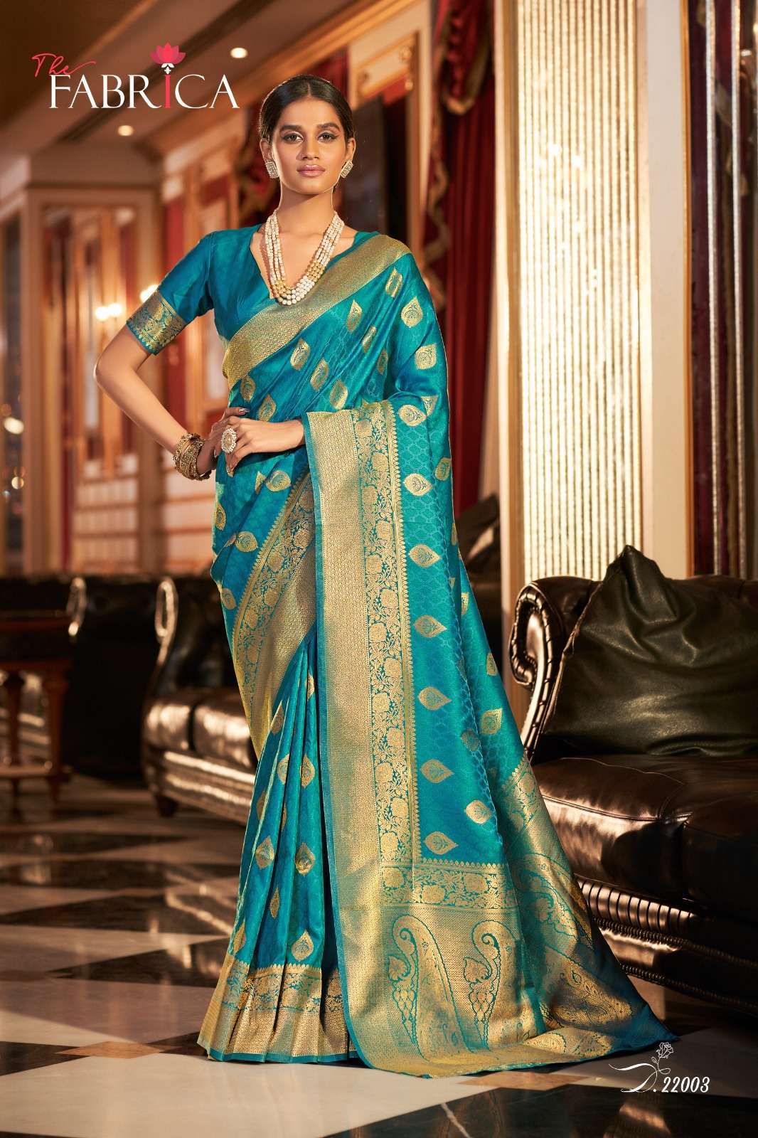 The fabrica presents Swarna Weaving silk sarees catalog collection 