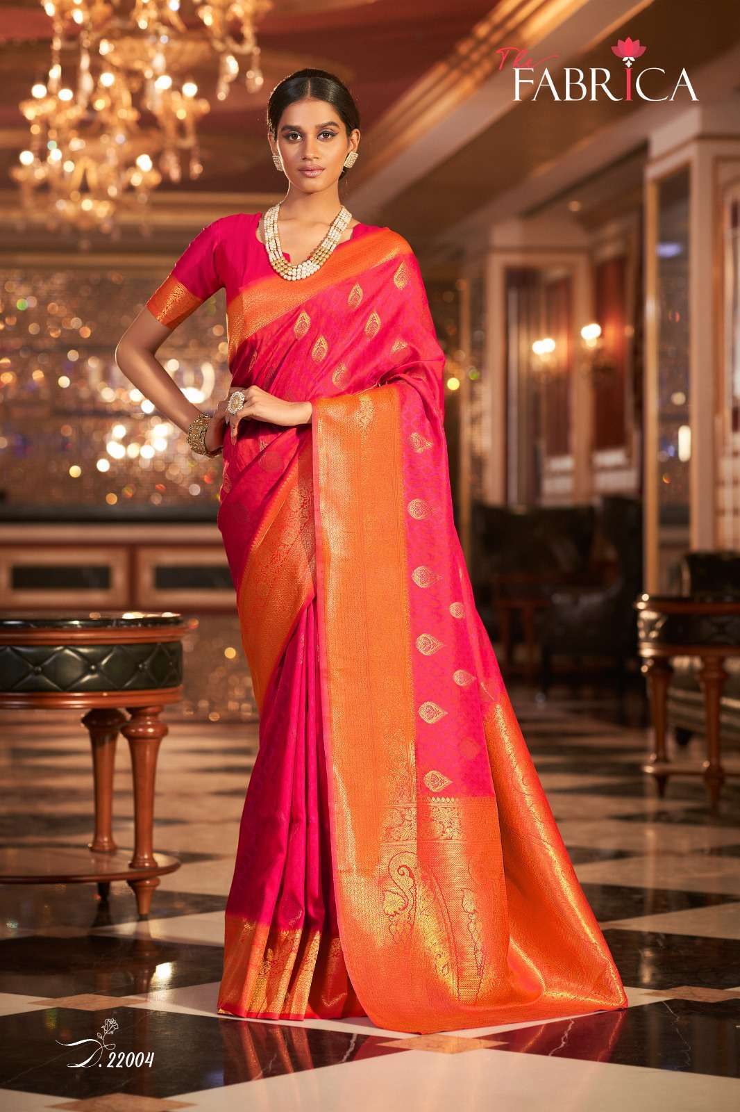 The fabrica presents Swarna Weaving silk sarees catalog collection 