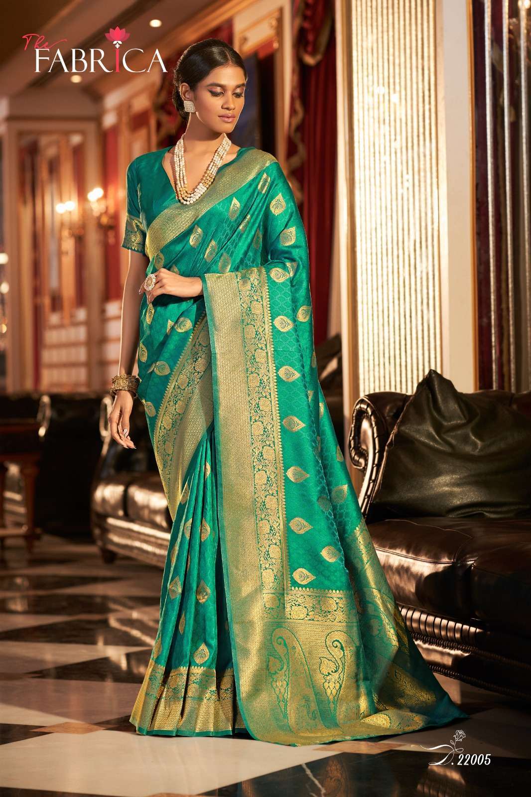 The fabrica presents Swarna Weaving silk sarees catalog collection 