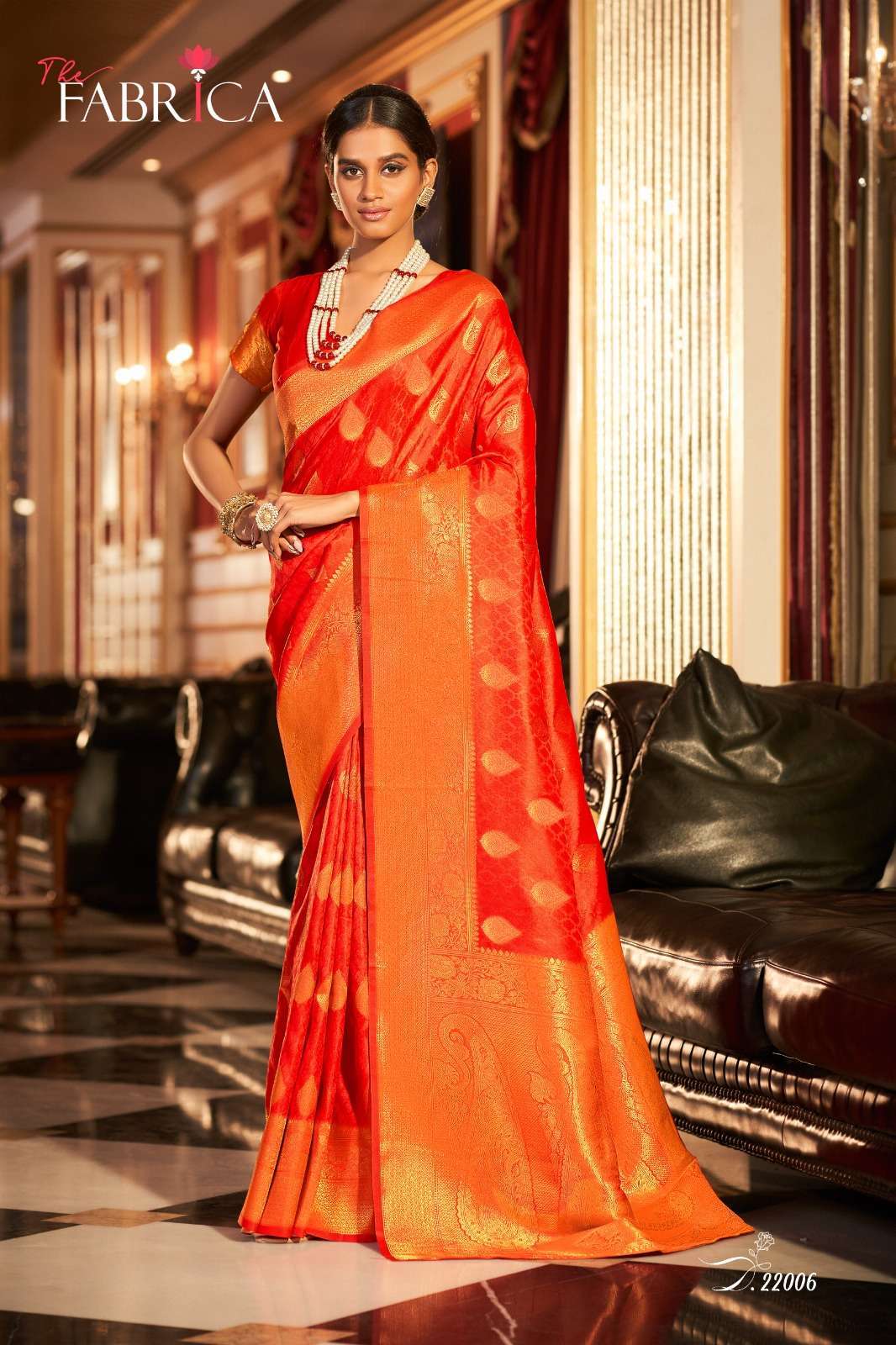 The fabrica presents Swarna Weaving silk sarees catalog collection 