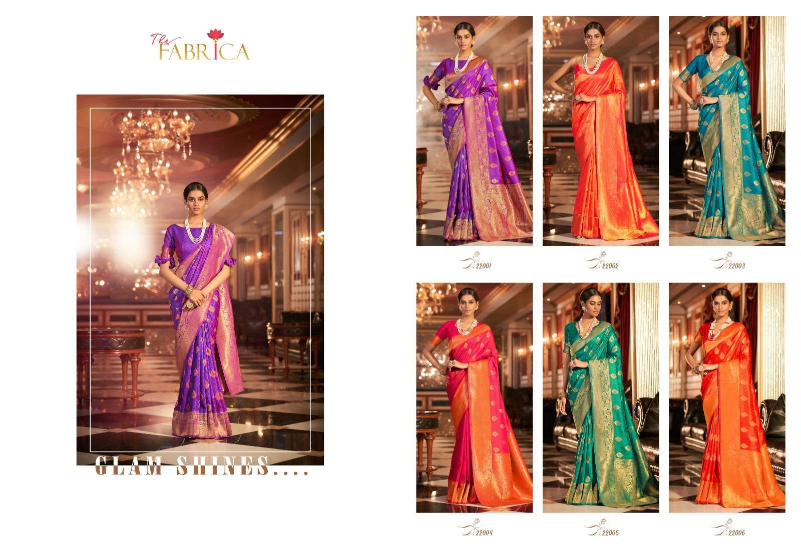 The fabrica presents Swarna Weaving silk sarees catalog collection 