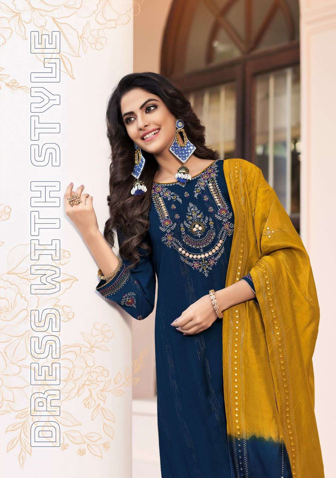 LADIES FLAVOUR PRESENTS PUSHPA VOL 3 AMAZING FUNCTION WEAR READYMADE DESIGNER SALWAR SUITS CATALOG WHOLESALER AND EXPORTER IN SURAT 