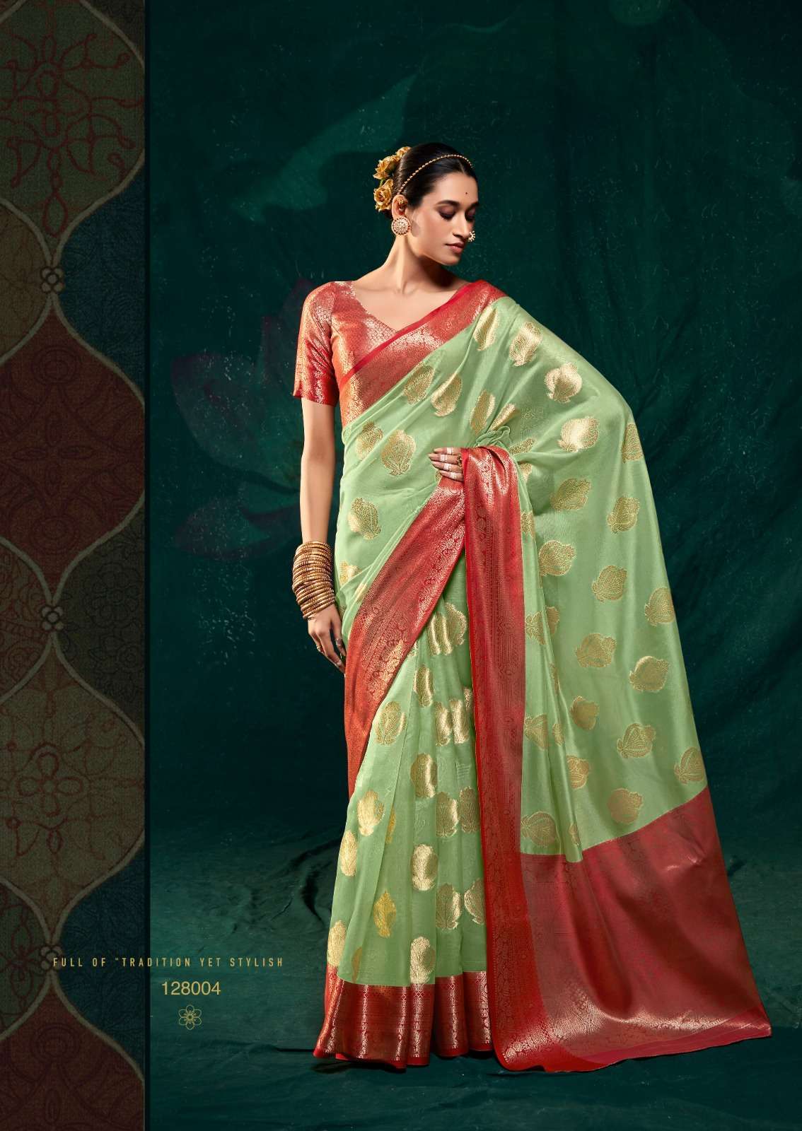 Rajpath presents Rani silk soft satin organza sarees catalog wholesaler 