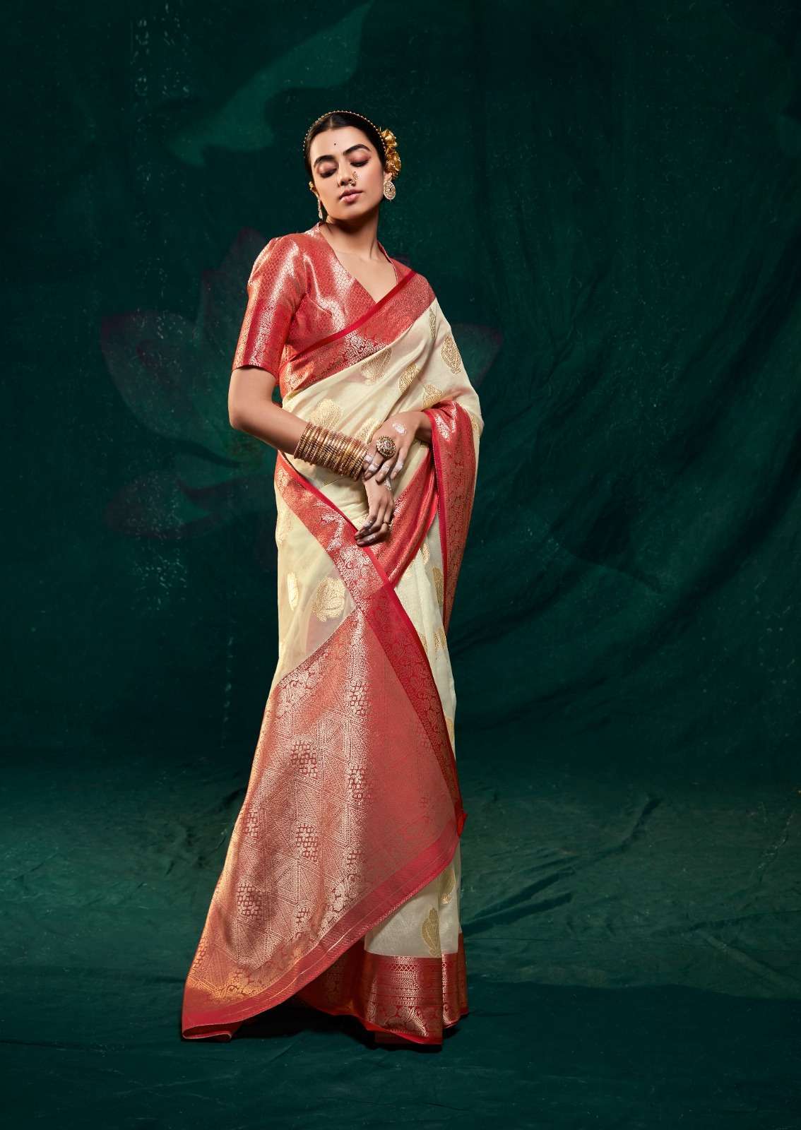 Rajpath presents Rani silk soft satin organza sarees catalog wholesaler 
