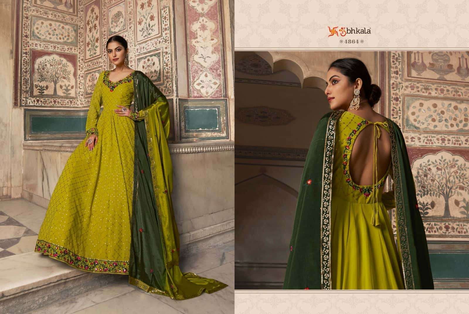 Shubhkala Presents Flory Vol-30 Party Wear Style Designer Gowns Catalog Wholesaler and Exporter In Surat 