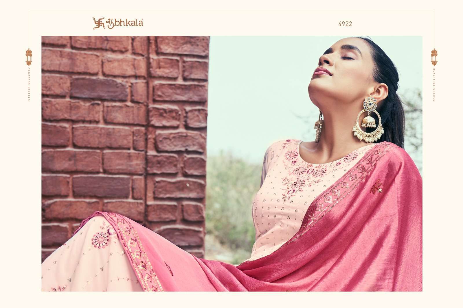 SHUBHKALA PRESENTS FLORY VOL-36 DESIGNER EXCLUSIVE EMBROIDERED SALWAR SUIT PALAZZO CATALOG WHOLESALER AND EXPORTER IN SURAT 