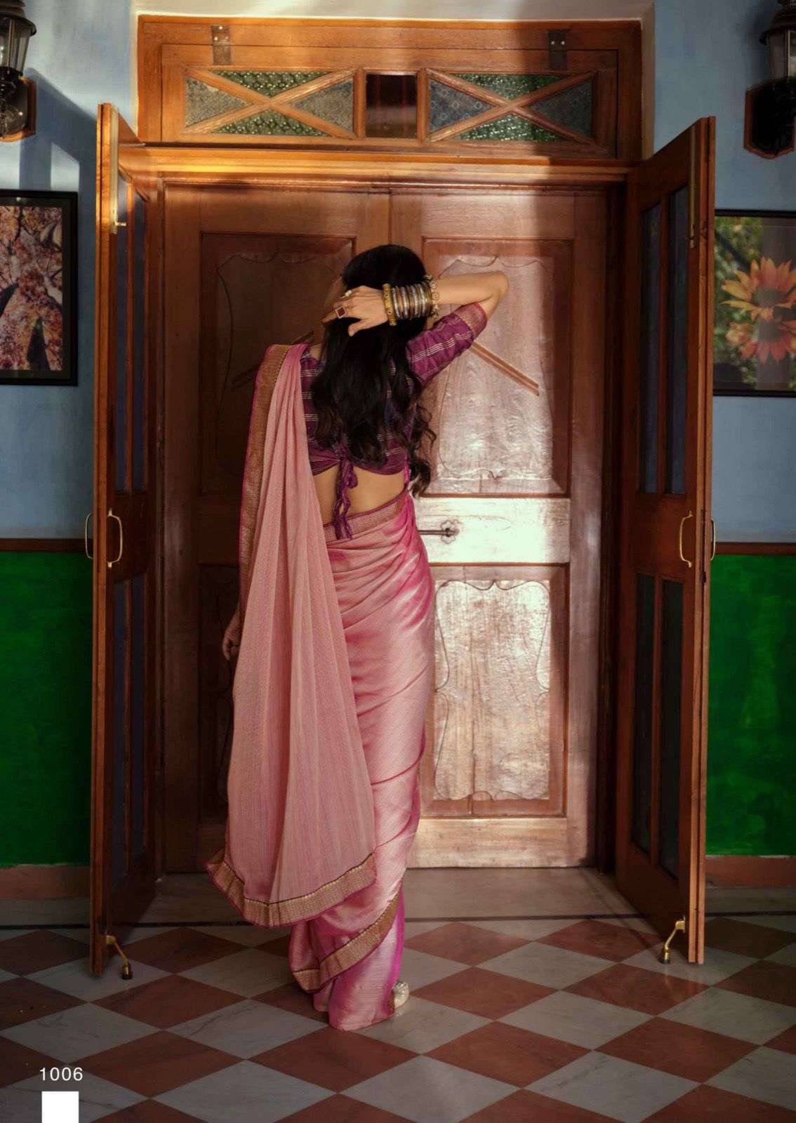 Kashvi creation presents Khwaab Siya silk fancy sarees catalog wholesaler and exporters 