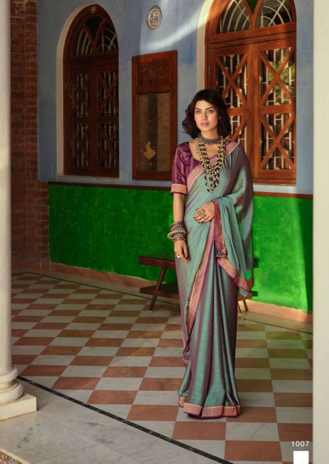 Kashvi creation presents Khwaab Siya silk fancy sarees catalog wholesaler and exporters 