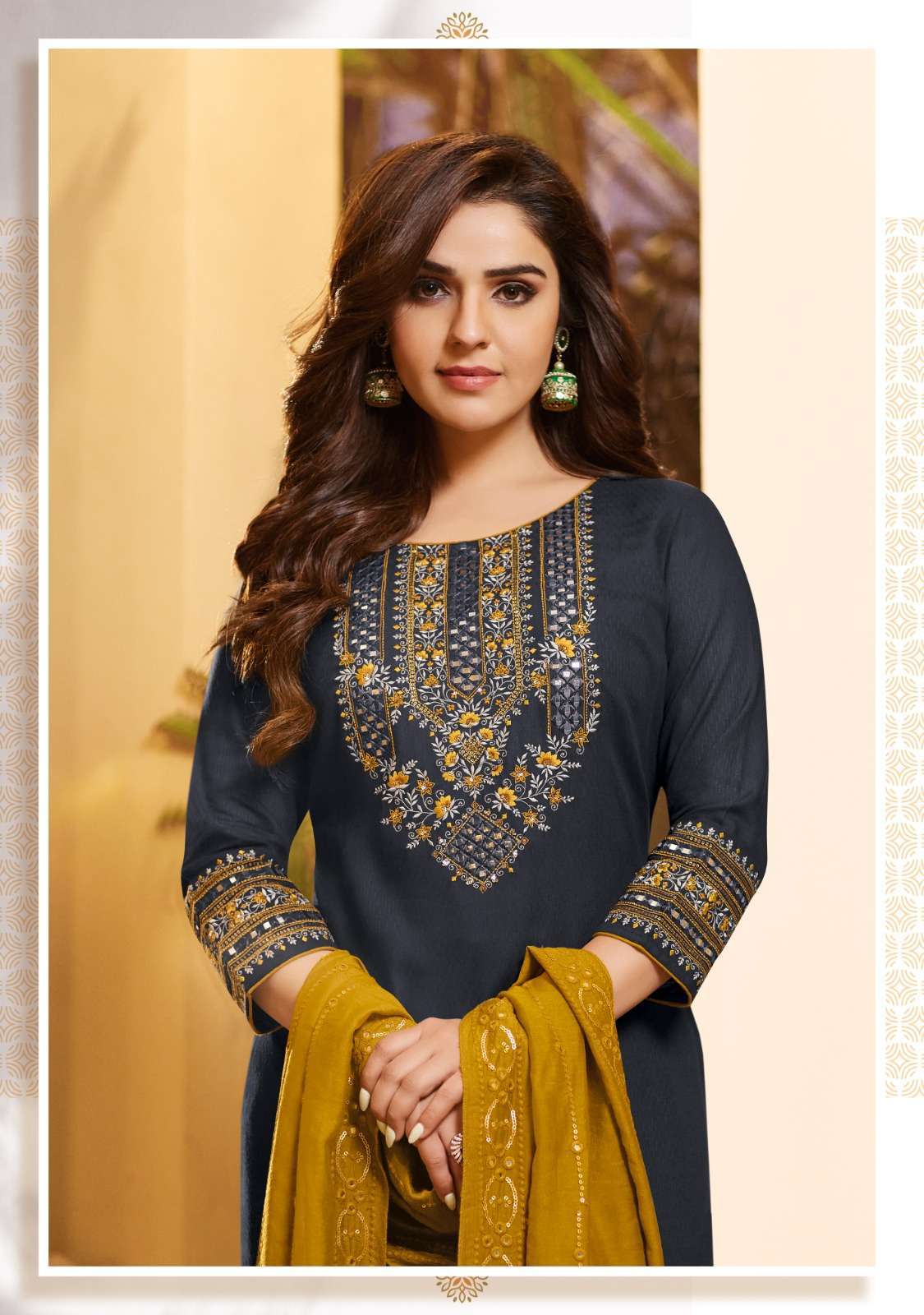 LADIES FLAVOUR PRESENTS KASHISH VOL-5 AMAZING FESTIVE WEAR READYMADE SALWAR SUITS CATALOG WHOLESALER AND EXPORTER IN SURAT 