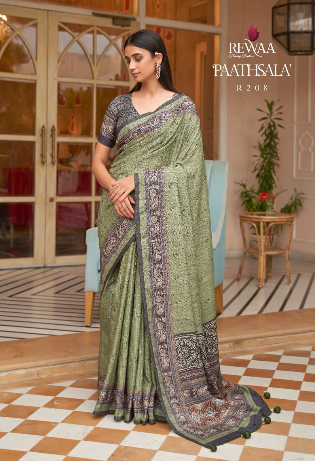 fcity.in - Stylish Soft Khadi Cotton Women Saree / Stylish Soft Khadi Cotton