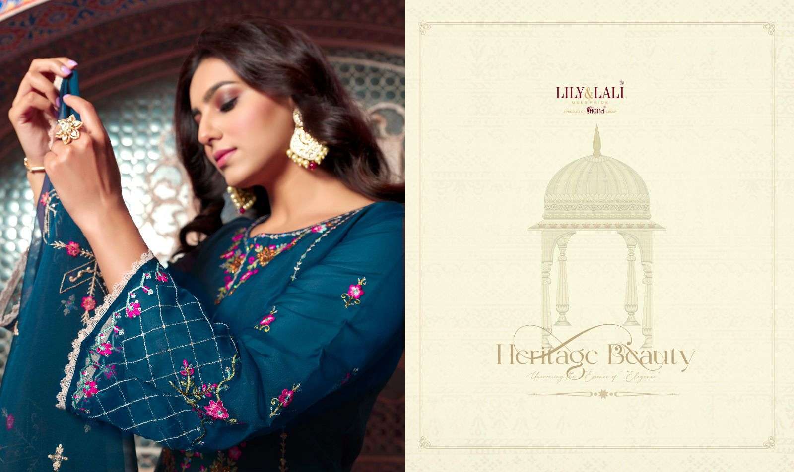 LILY & LALI PRESENTS SHAHNAZ EXCLUSIVE DESIGNER COLLECTION READYMADE PAKISTANI STYLE KURTIS CATALOG WHOLESALER AND EXPORTER IN SURAT 
