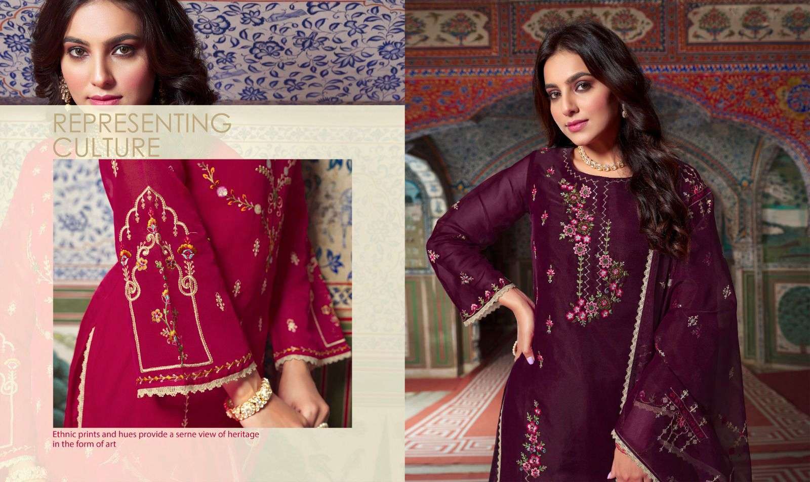 LILY & LALI PRESENTS SHAHNAZ EXCLUSIVE DESIGNER COLLECTION READYMADE PAKISTANI STYLE KURTIS CATALOG WHOLESALER AND EXPORTER IN SURAT 