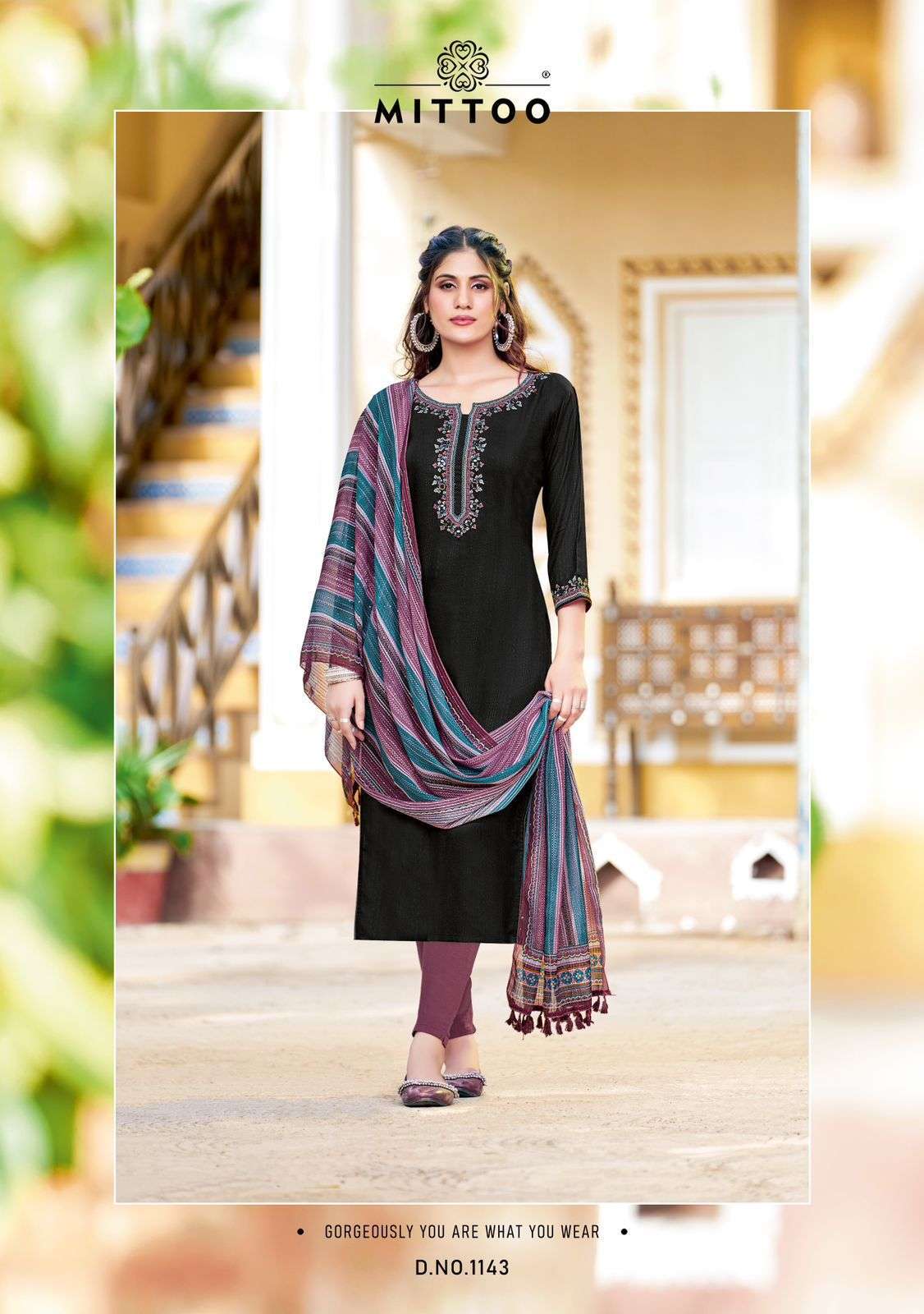 Mittoo Presents Khwaish Ethnic Wear Top Bottom Dupatta Set Catalog Wholesaler and Exporter IN surat
