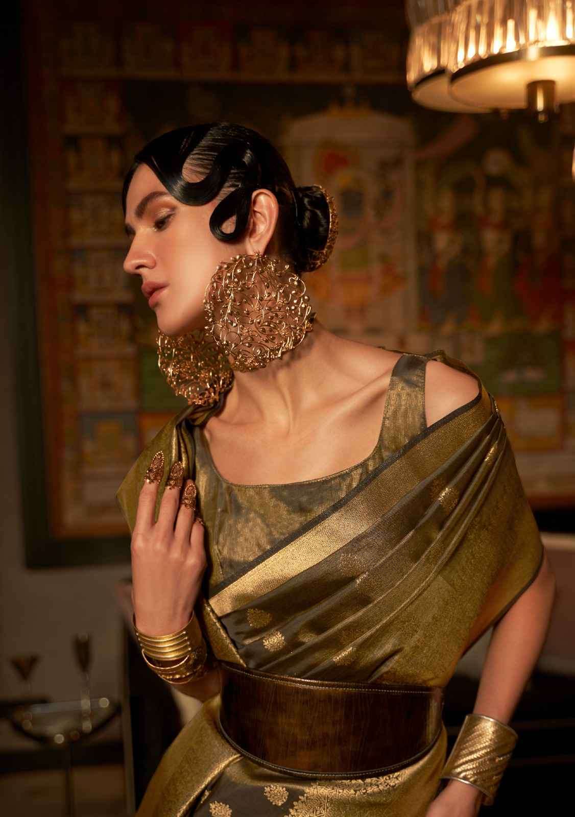 Rajtex Presents Karnaaz Silk 256001 To 256007 Fancy Weaving Festive Collection Saree Catalog Wholesaler and Exporter In Surat