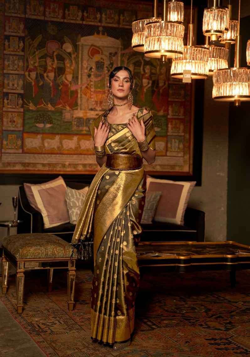 Rajtex Presents Karnaaz Silk 256001 To 256007 Fancy Weaving Festive Collection Saree Catalog Wholesaler and Exporter In Surat