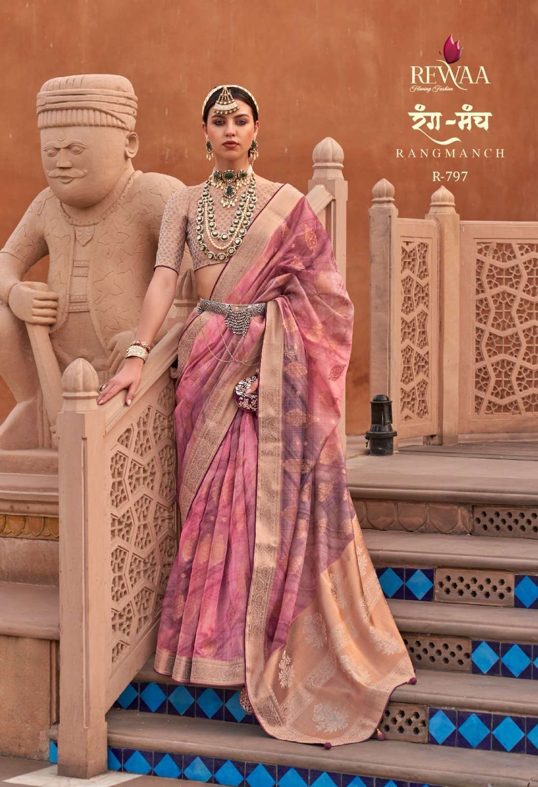 rewaa present rangmanch 793 803 series designer digital print with work festive wear sarees catalog wholesaler and exporter in surat 7 2023 07 28 13 05 03