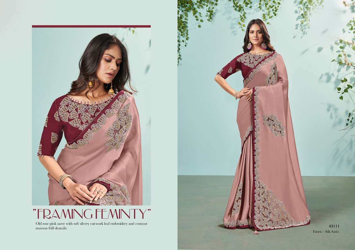 MAHOTSAV PRESENTS NORITA 43100 SERIES IKSHITA FANCY DESIGNER FESTIVE WEAR SAREE CATALOG WHOLESALER AND EXPORTER IN SURAT 