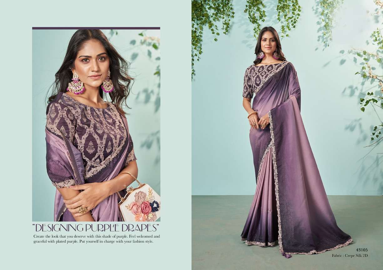 MAHOTSAV PRESENTS NORITA 43100 SERIES IKSHITA FANCY DESIGNER FESTIVE WEAR SAREE CATALOG WHOLESALER AND EXPORTER IN SURAT 