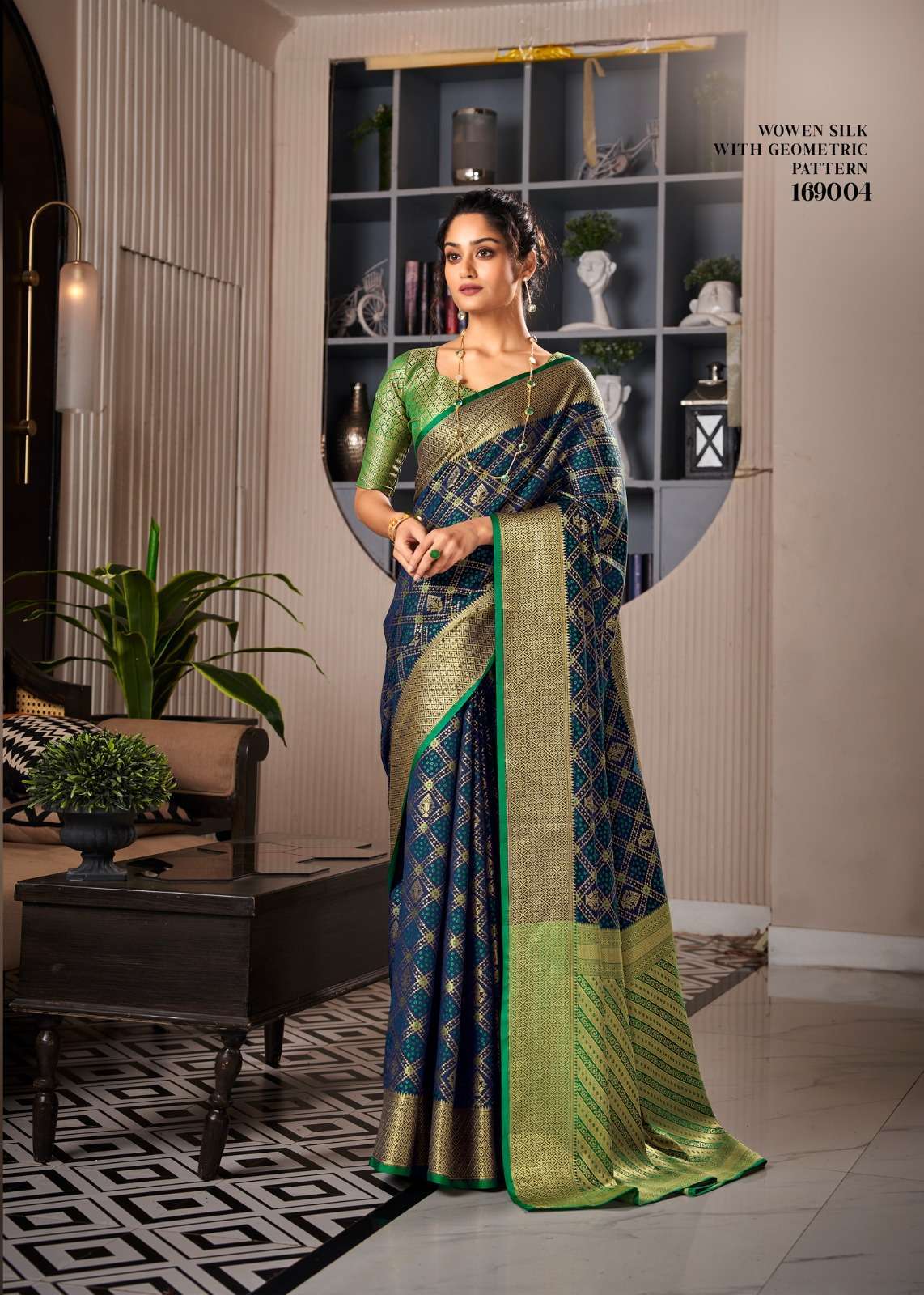 RAJPATH PRESENTS RANGOON 169001-169006 SERIES SOFT HANDLOOM PATOLA WEAVING SAREES CATALOG WHOLESALER AND EXPORTER IN SURAT 