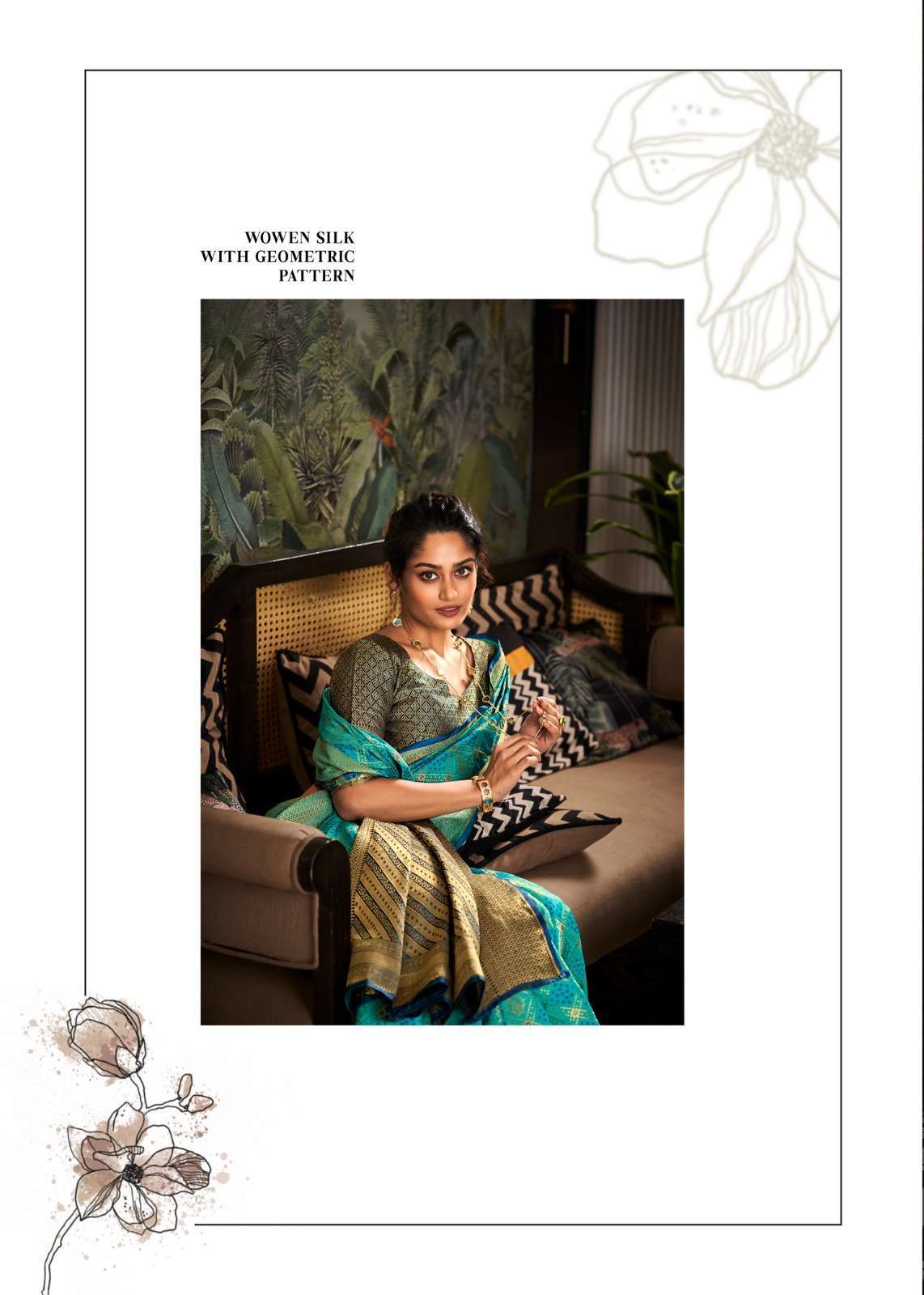 RAJPATH PRESENTS RANGOON 169001-169006 SERIES SOFT HANDLOOM PATOLA WEAVING SAREES CATALOG WHOLESALER AND EXPORTER IN SURAT 