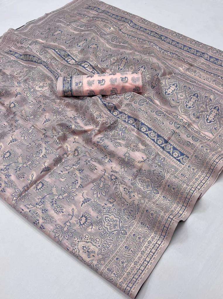 RAJTEX PRESENT KAFREEN SILK 290000 SERIES KASHMIRI MODAL HANDLOOM WEAVING SAREES CATALOG WHOLESALER AND EXPORTER IN SURAT 