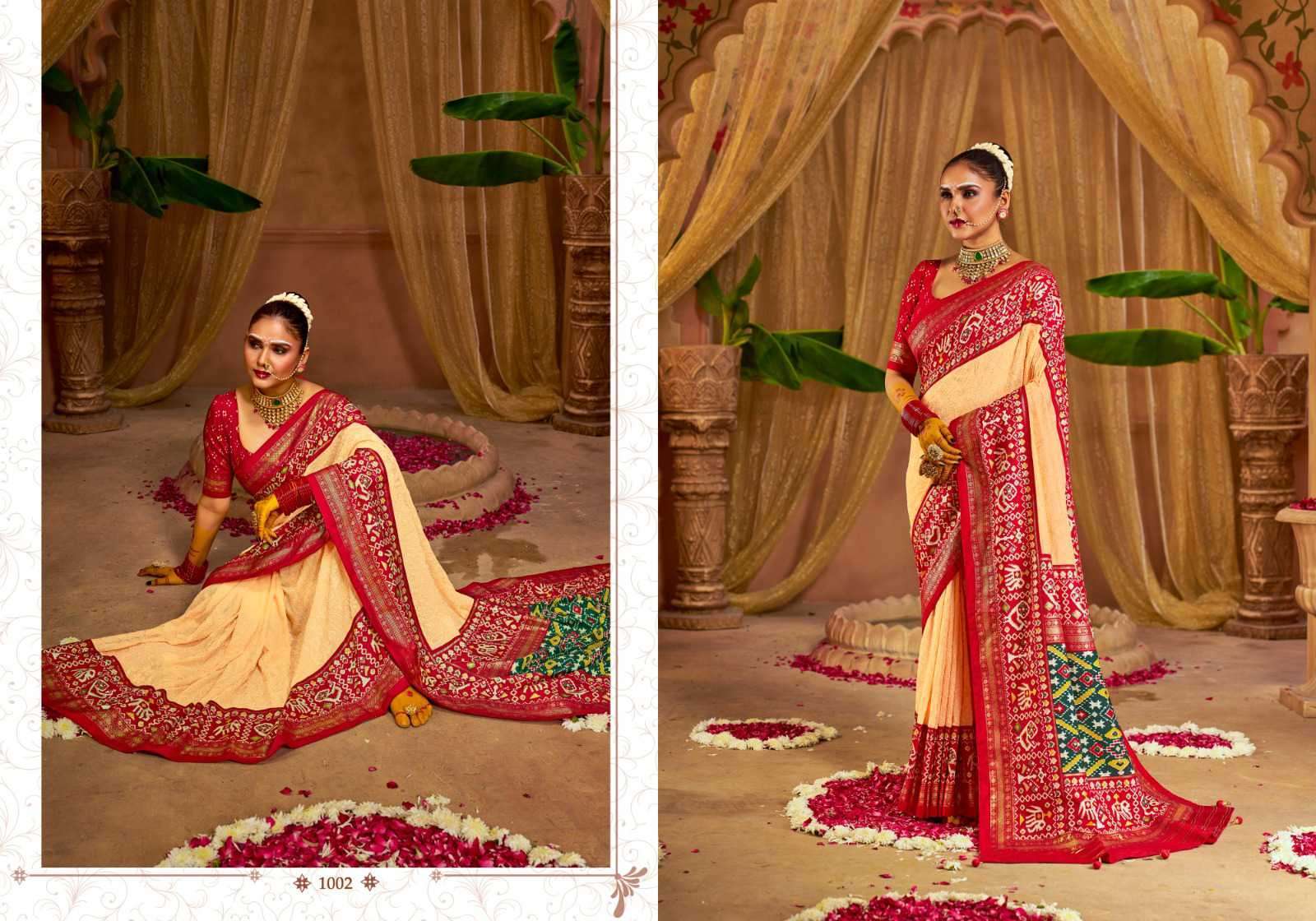 Shubh Shree Presents Sukanya 1001 To 1007 Wedding Collection Saree Catalog Wholesaler And Exporter in Surat