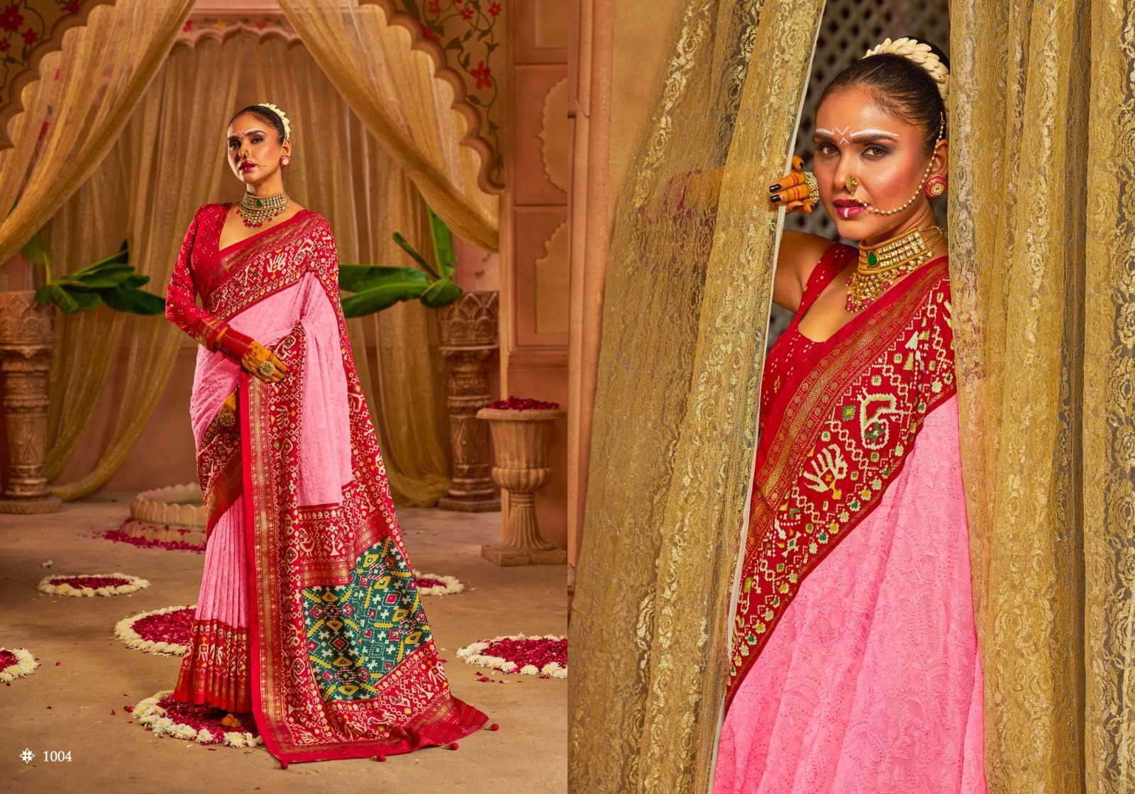 Shubh Shree Presents Sukanya 1001 To 1007 Wedding Collection Saree Catalog Wholesaler And Exporter in Surat