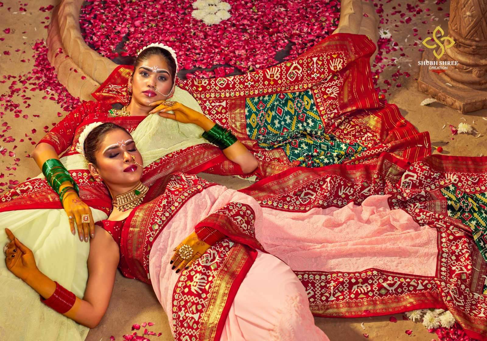 Shubh Shree Presents Sukanya 1001 To 1007 Wedding Collection Saree Catalog Wholesaler And Exporter in Surat