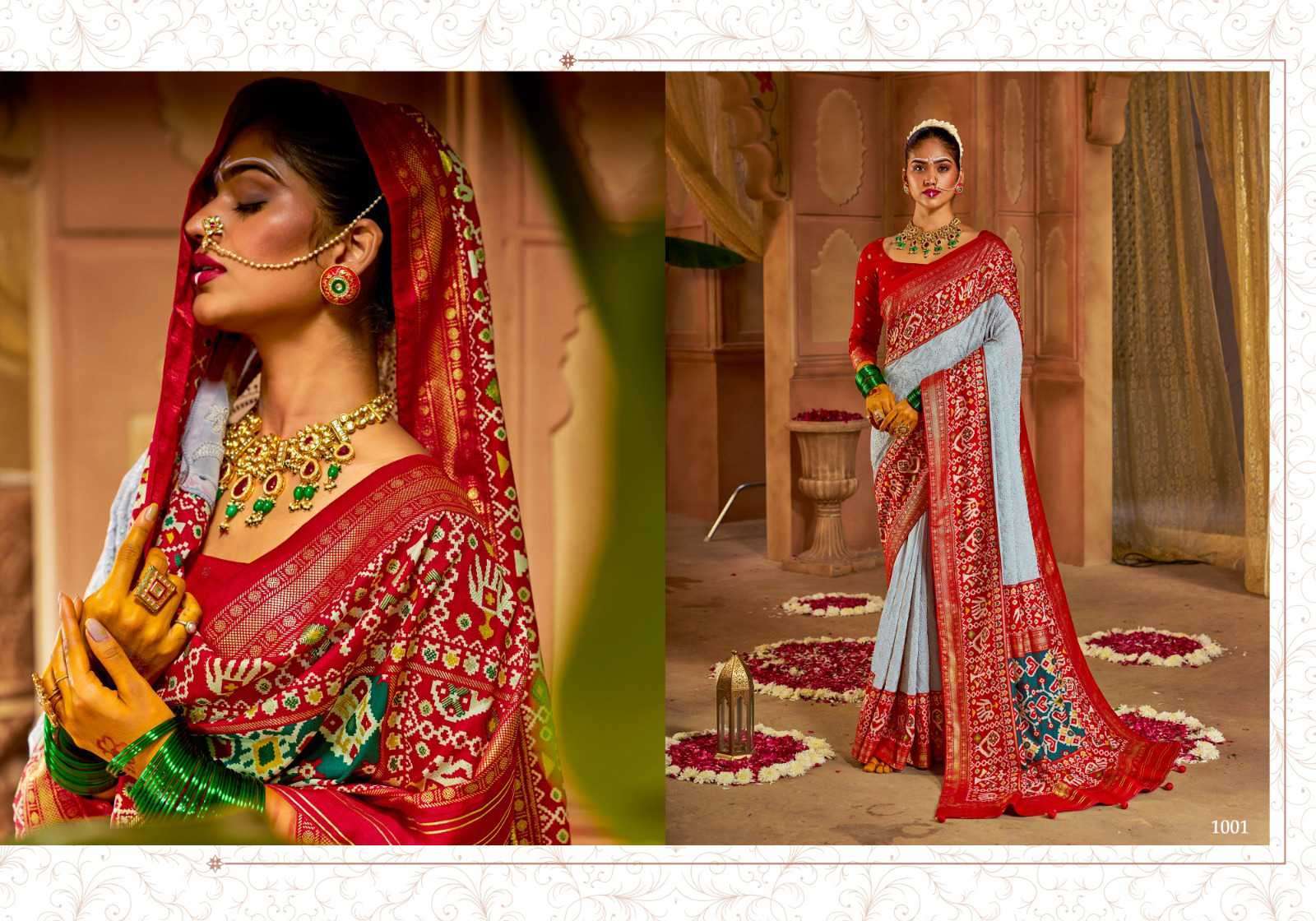Shubh Shree Presents Sukanya 1001 To 1007 Wedding Collection Saree Catalog Wholesaler And Exporter in Surat