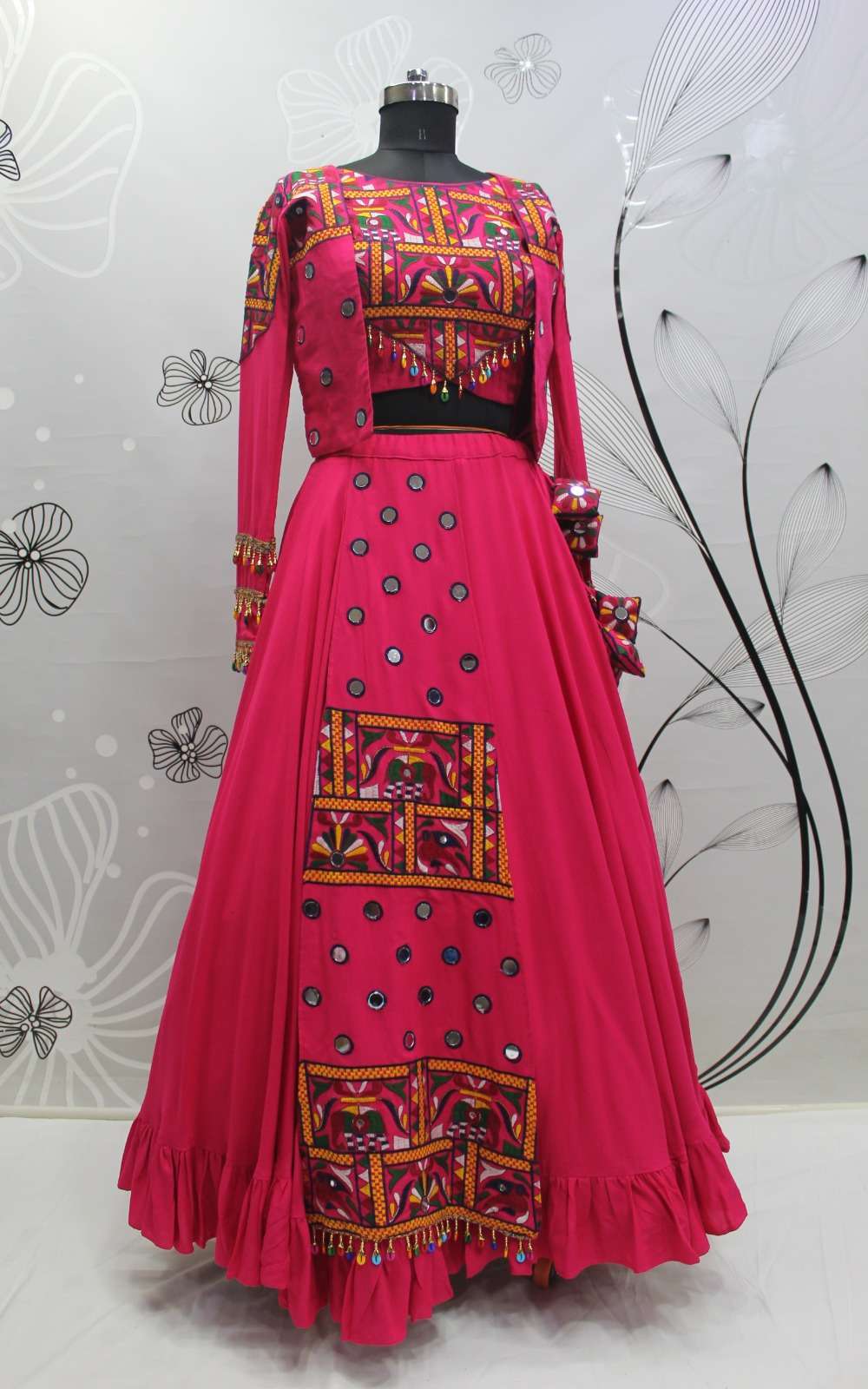 SHUBHKALA PRESENTS RAAS VOL-9 NAVRATRI FESTIVE WEAR READYMADE KOTI STYLE LEHENGA CHOLI CATALOG WHOLESALER AND EXPORTER IN SURAT 