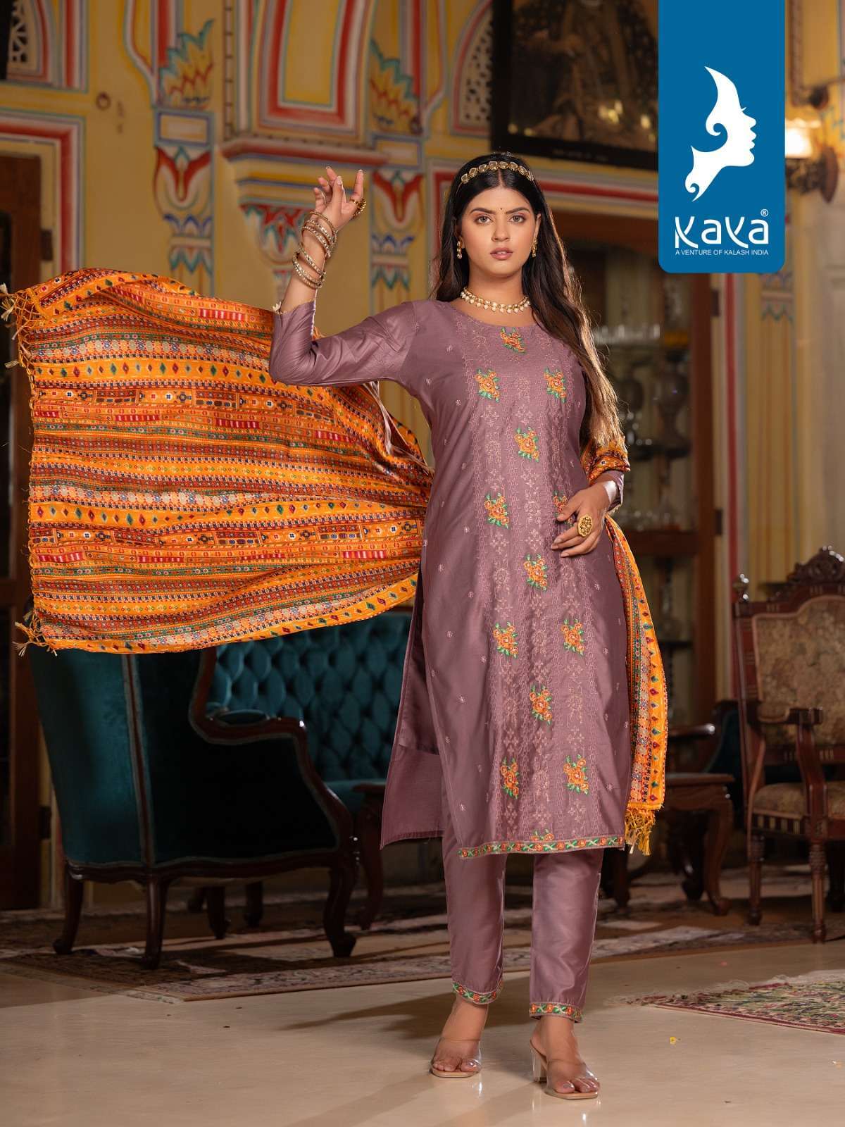 Buy Keeloo Kanika Vol 2 Fancy Viscose Embroidery Straight Kurti Collection