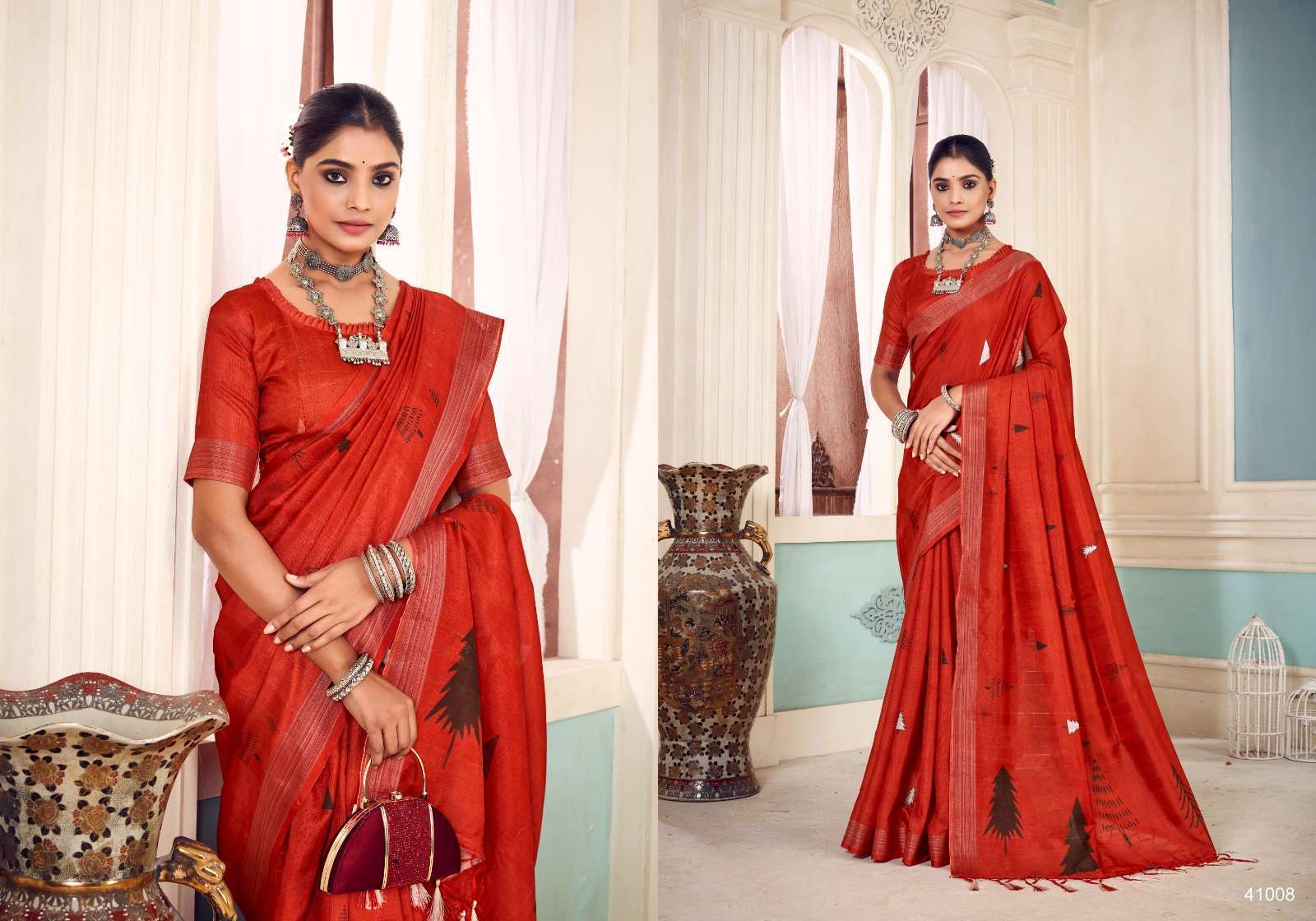 THE FABRICA PRESENTS 7SEA ADORABLE DIGITAL SOFT COTTON FANCY SAREES CATALOG WHOLESALER AND EXPORTER 