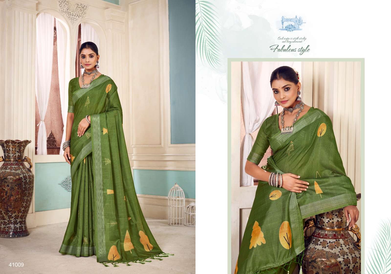 THE FABRICA PRESENTS 7SEA ADORABLE DIGITAL SOFT COTTON FANCY SAREES CATALOG WHOLESALER AND EXPORTER 