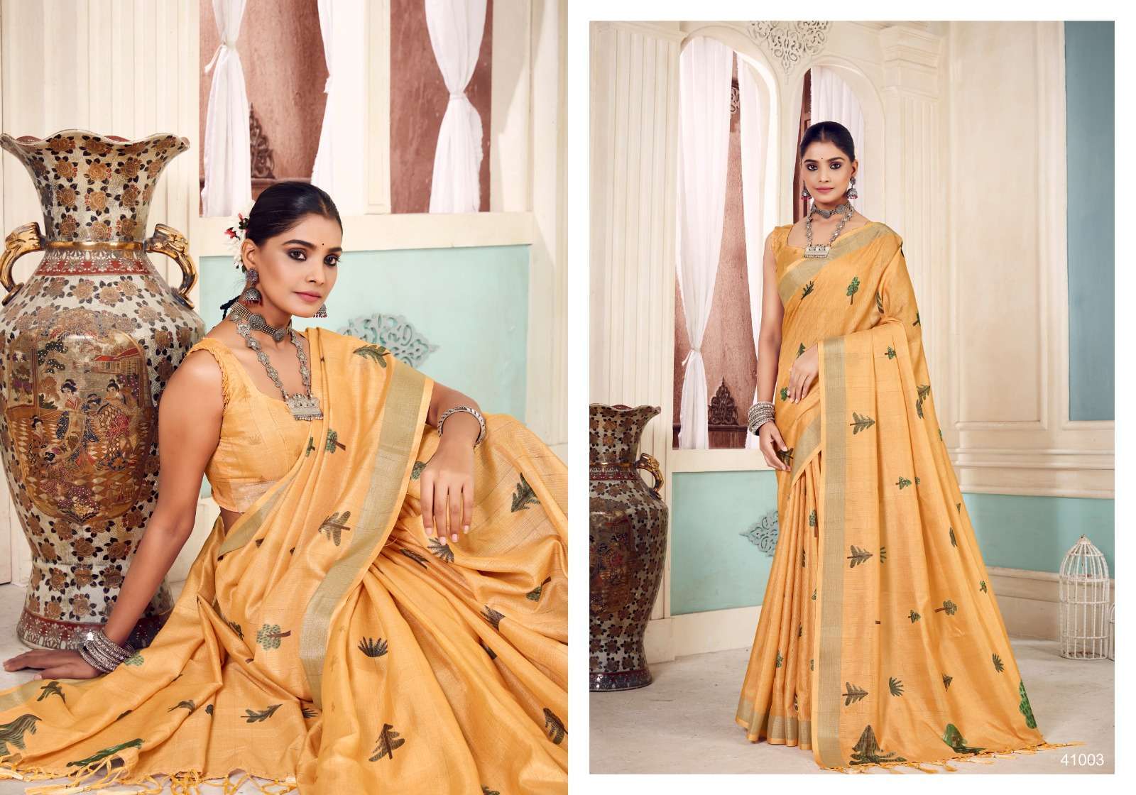 THE FABRICA PRESENTS 7SEA ADORABLE DIGITAL SOFT COTTON FANCY SAREES CATALOG WHOLESALER AND EXPORTER 