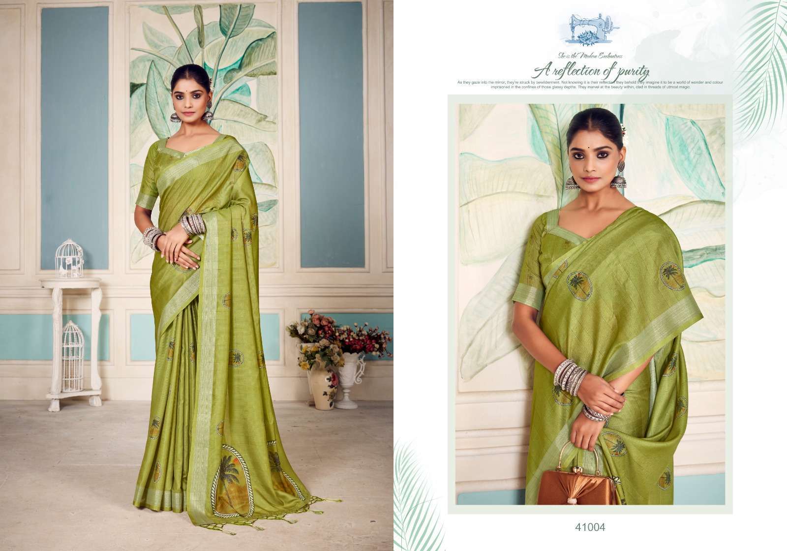 THE FABRICA PRESENTS 7SEA ADORABLE DIGITAL SOFT COTTON FANCY SAREES CATALOG WHOLESALER AND EXPORTER 