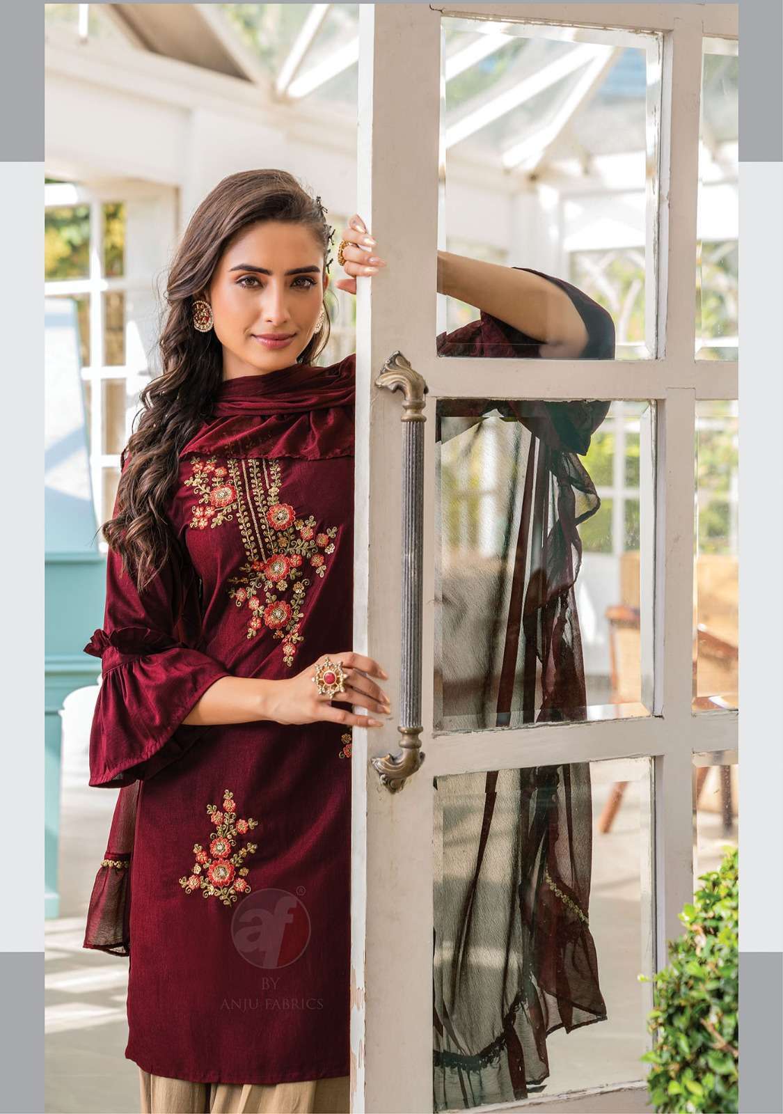 Buy CLYMAA Winter Designer Kurti/Kurta in Cashmilon Jacquard Fabric (Size :  M to 4XL) Online In India At Discounted Prices