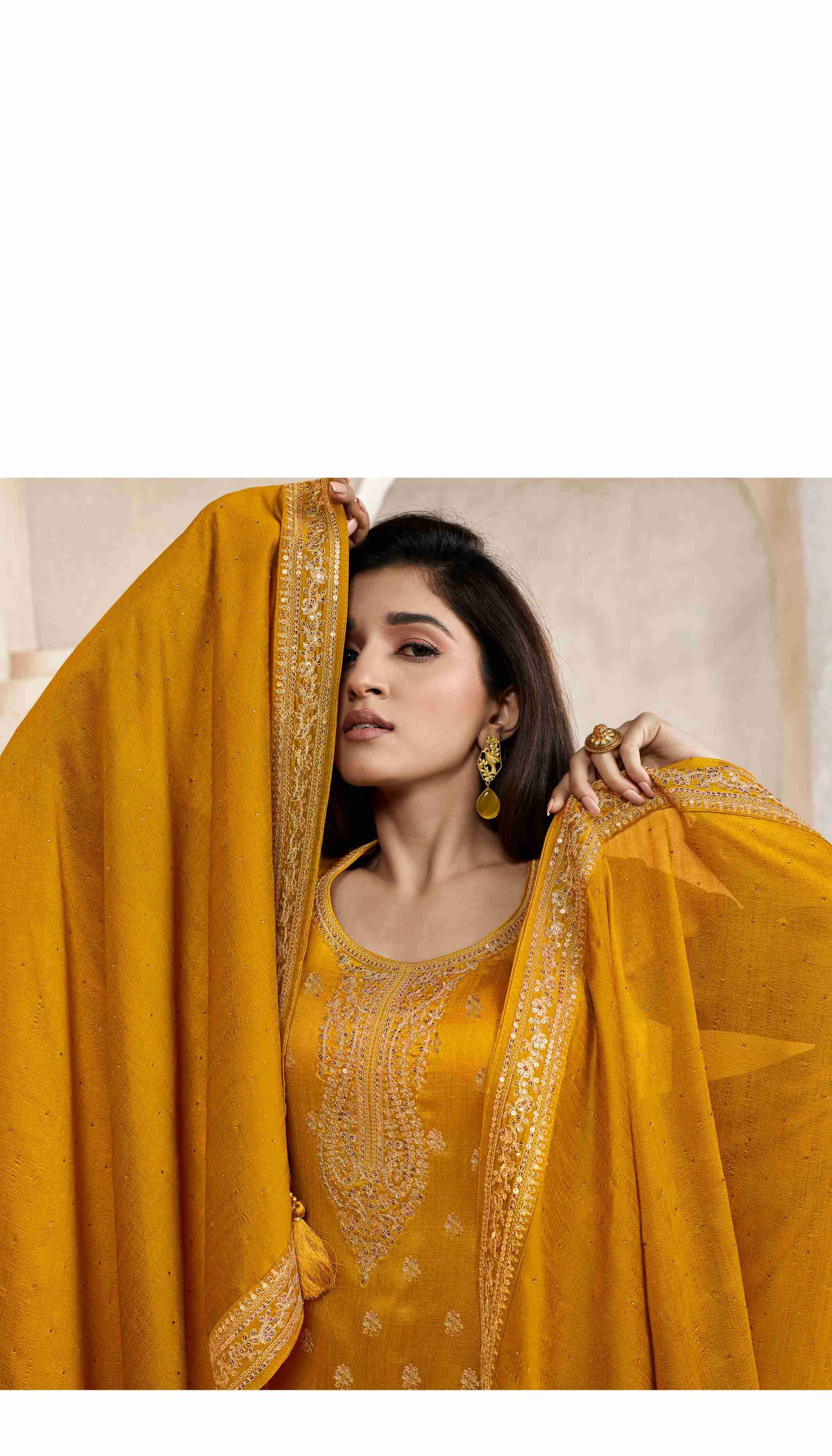 Vinay Fashion Presents Kaseesh Aanchal Hitlist Fancy Silk Designer Ladies Salwar Suit Catalog Wholesaler And Exporter 