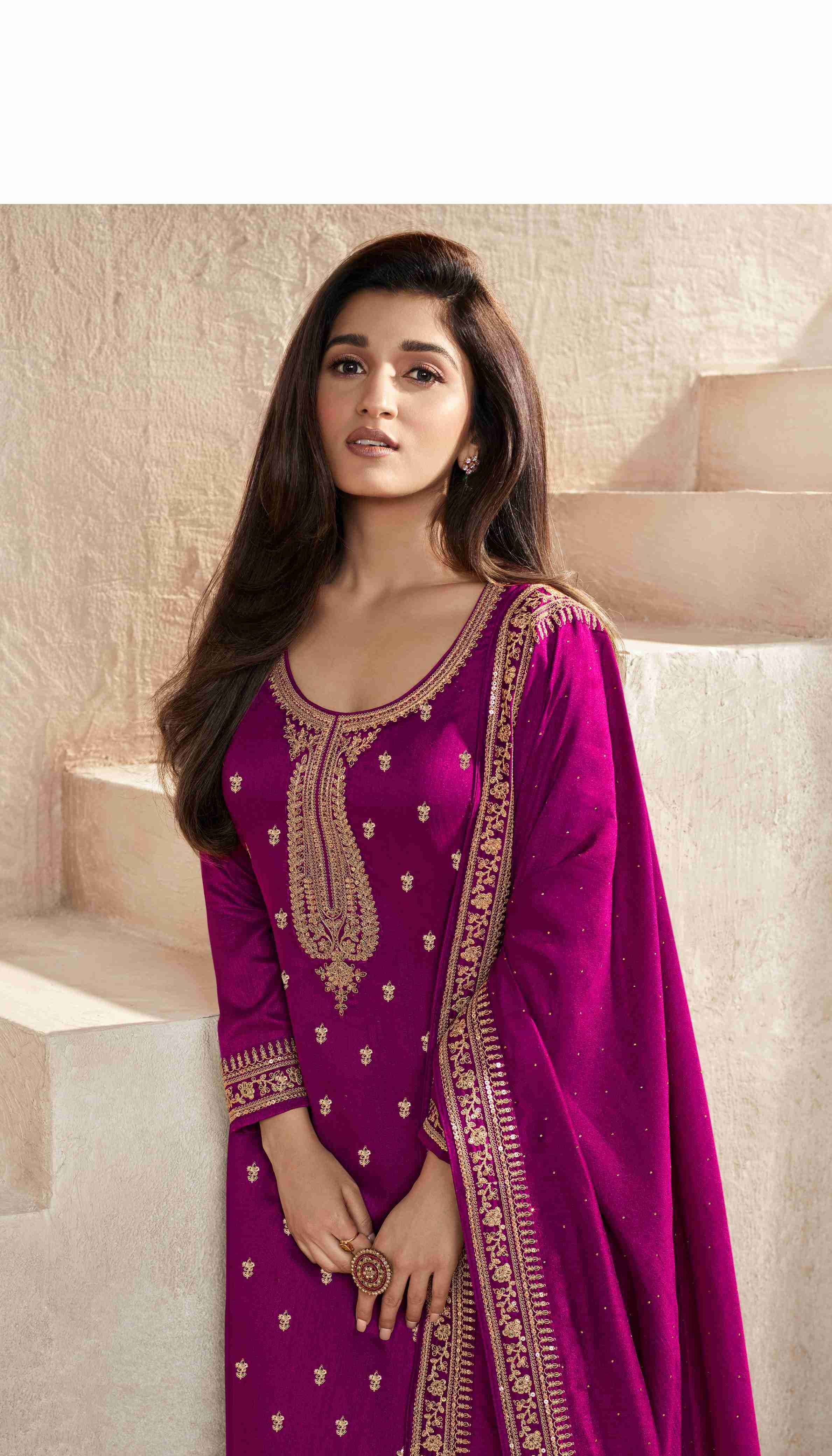 Vinay Fashion Presents Kaseesh Aanchal Hitlist Fancy Silk Designer Ladies Salwar Suit Catalog Wholesaler And Exporter 