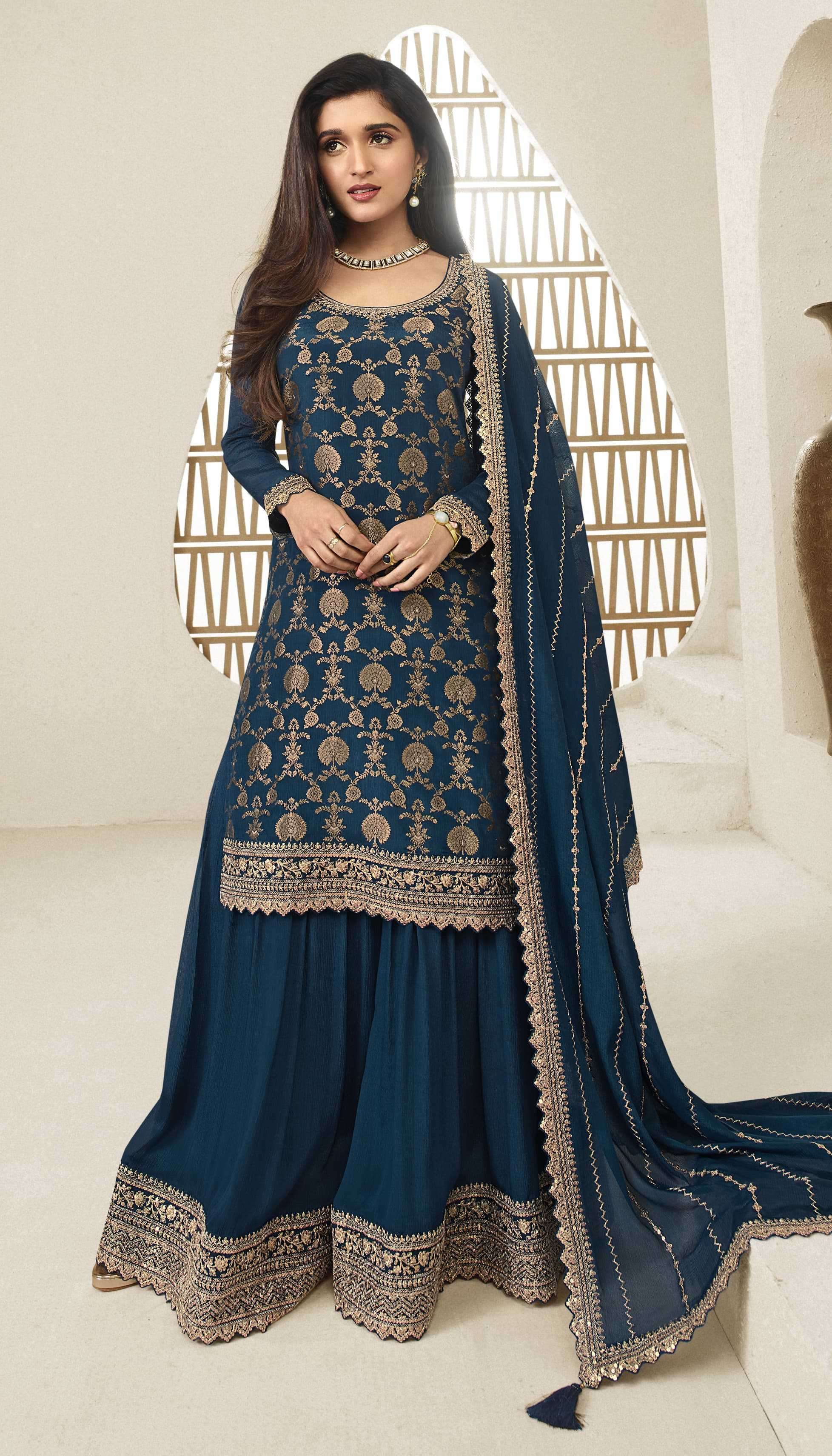 VINAY FASHION PRESENTS KULEESH KARVA BEAUTIFUL HEAVY EMBROIDERY UNSTITCH SALWAR SUITS CATALOG WHOLESALER AND EXPORTER IN SURAT 