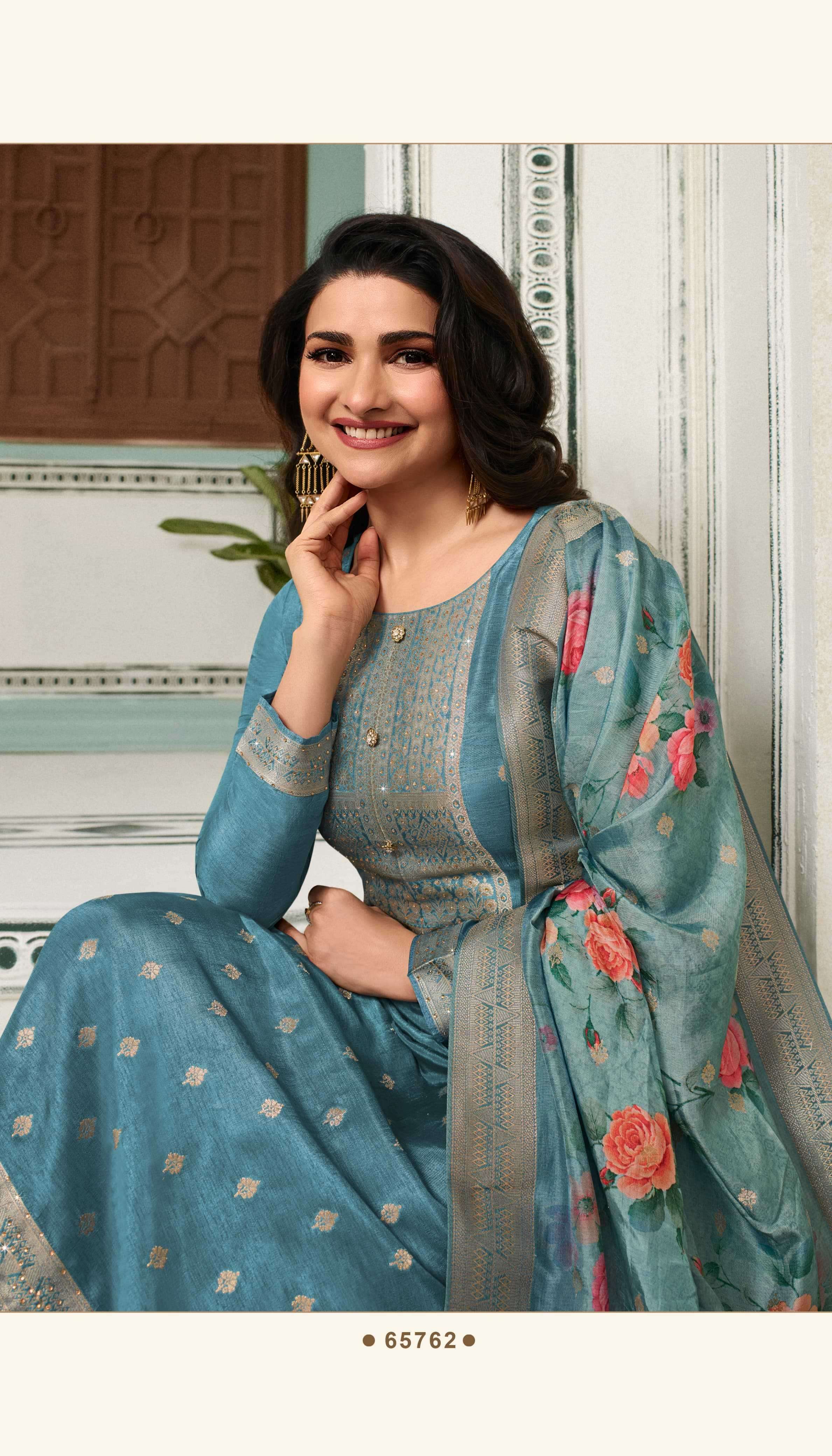 VINAY FASHION PRESENTS KULEESH ZAREENA VOL-8 BEAUTIFUL DIWALI SPECIAL UNSTITCH SALWAR SUITS CATALOG WHOLESALER AND EXPORTER IN SURAT B