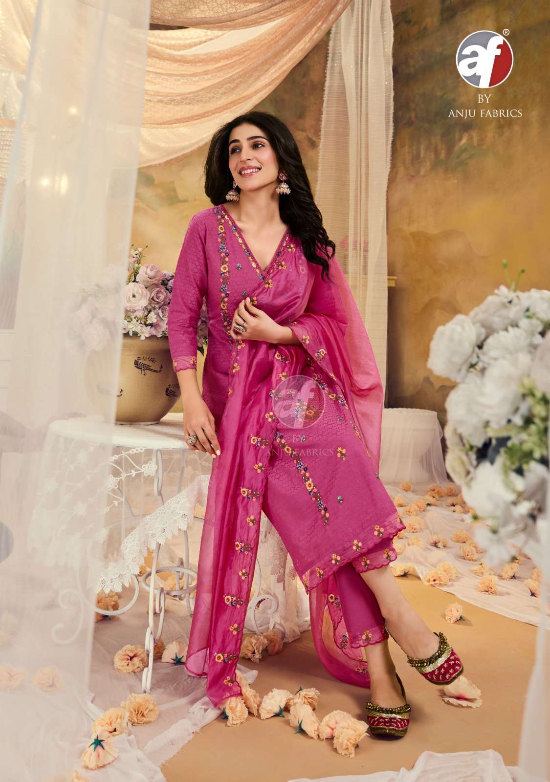ANJU FAB PRESENTS COTTON QUEEN NEW LAUNCHING EXCLUSIVE READYMADE KURTIS CATALOG WHOLESALER AND EXPORTER IN SURAT