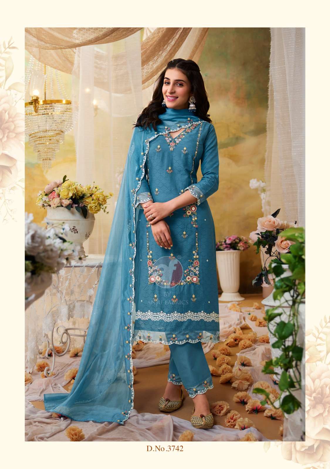 ANJU FAB PRESENTS COTTON QUEEN NEW LAUNCHING EXCLUSIVE READYMADE KURTIS CATALOG WHOLESALER AND EXPORTER IN SURAT