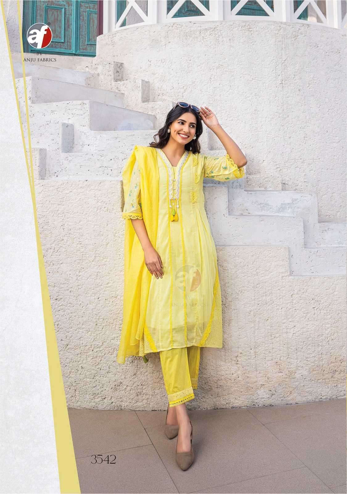 ANJU FAB PRESENTS INSTA GIRL VOL-5  NEW LAUNCHING EXCLUSIVE READYMADE KURTIS CATALOG WHOLESALER AND EXPORTER IN SURAT